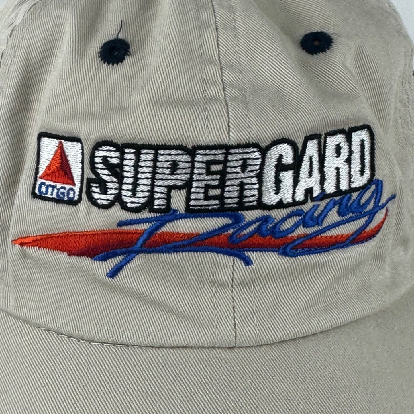 Richard Petty #99 Strapback Baseball Hat Cap Nascar Citgo Supergard Racing White