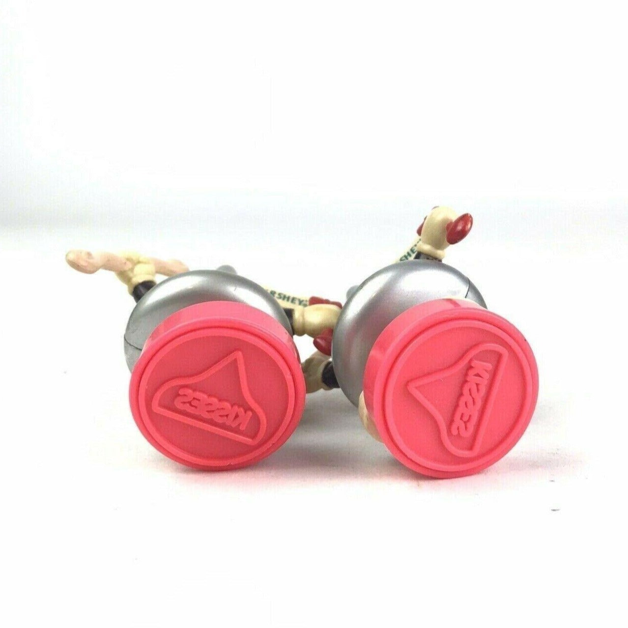 Vintage Hershey Kiss Figurine Stamp Cupid Valentine Candy Topper 1998 Lot of 2