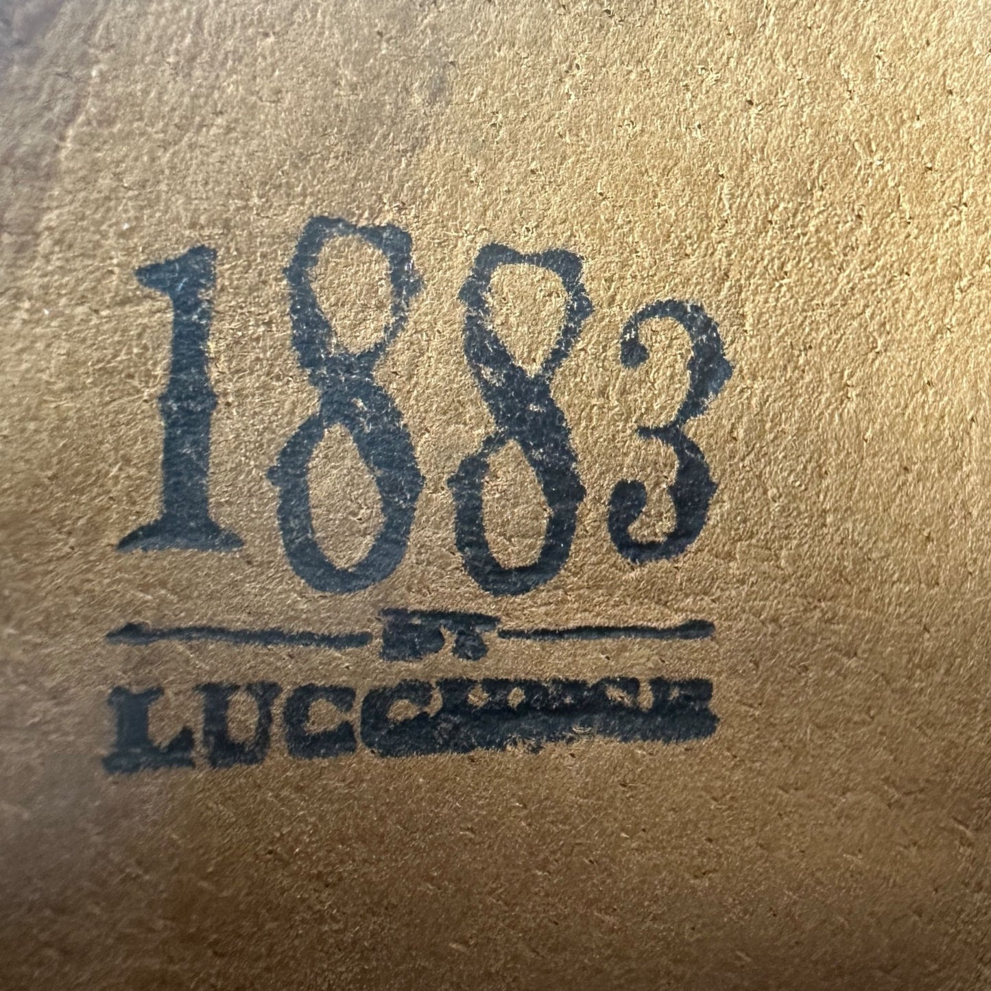 Lucchese 1883 UF Florida Gators Leather Boots Western Cowboy Brown Blue Mens 9D