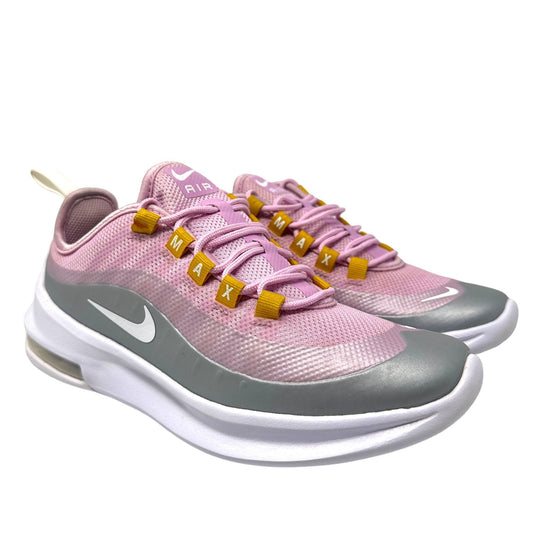 Nike Girls 5Y Air Max Axis Pink Gray Running Shoes Athletic Sneakers AH5222-604