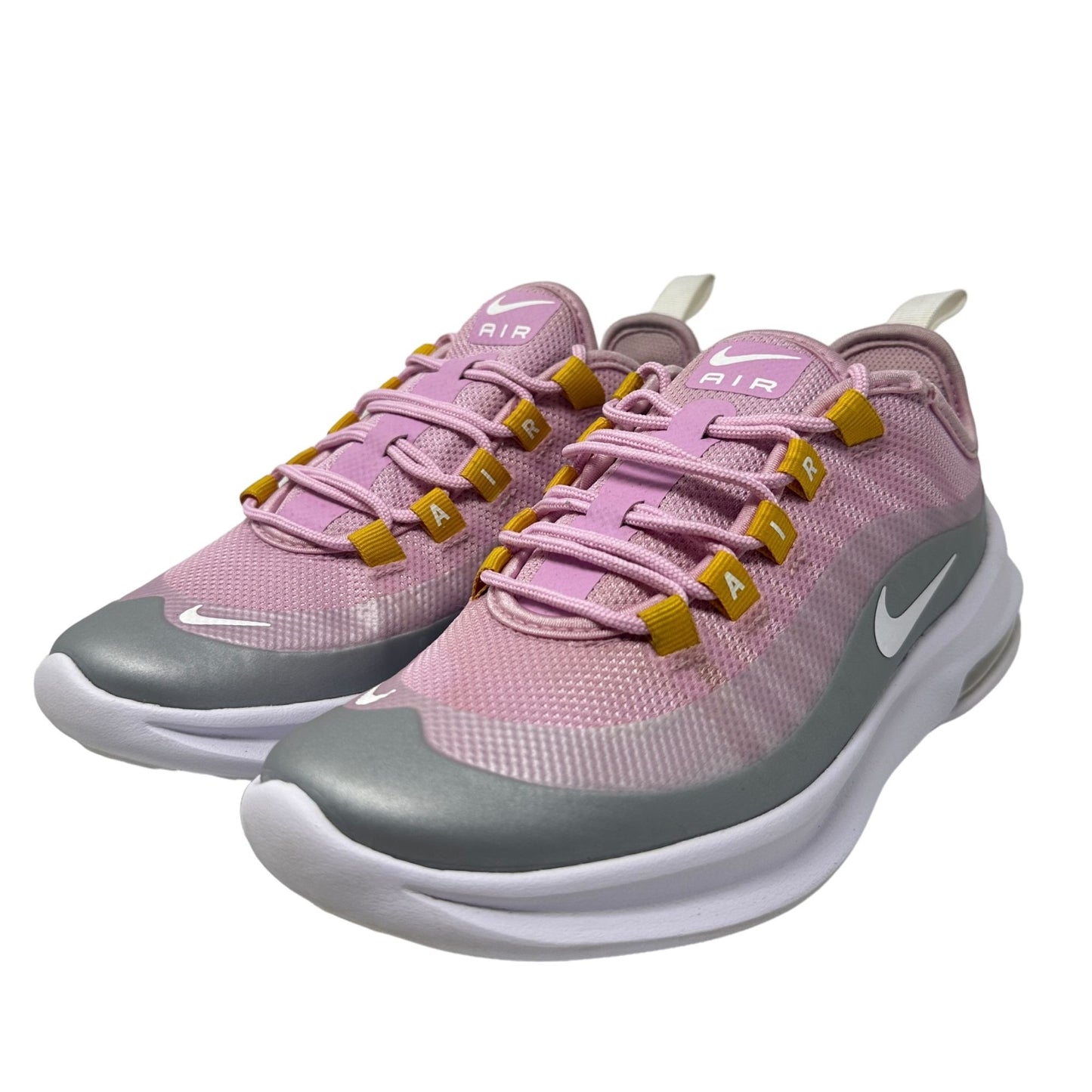 Nike Girls 5Y Air Max Axis Pink Gray Running Shoes Athletic Sneakers AH5222-604