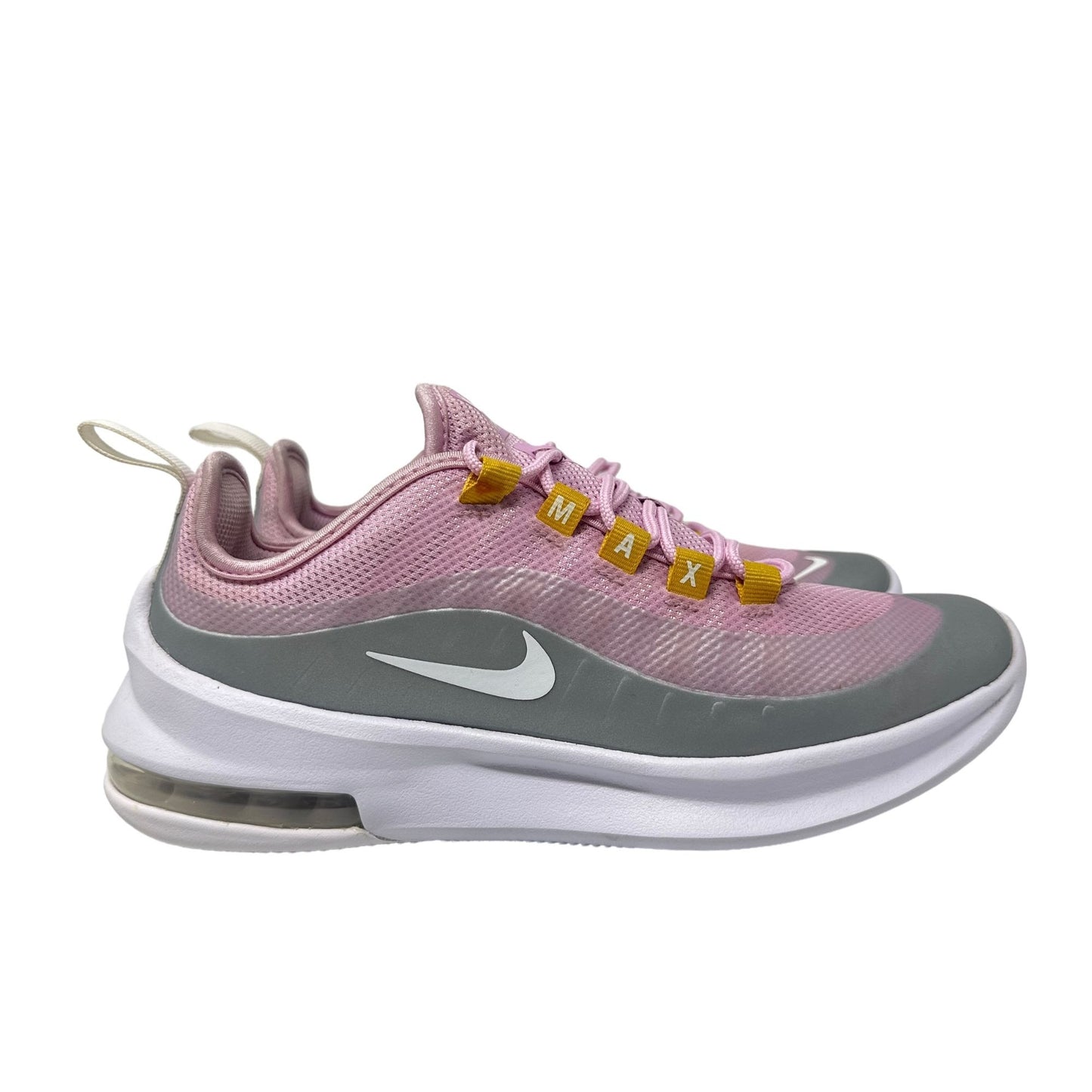 Nike Girls 5Y Air Max Axis Pink Gray Running Shoes Athletic Sneakers AH5222-604