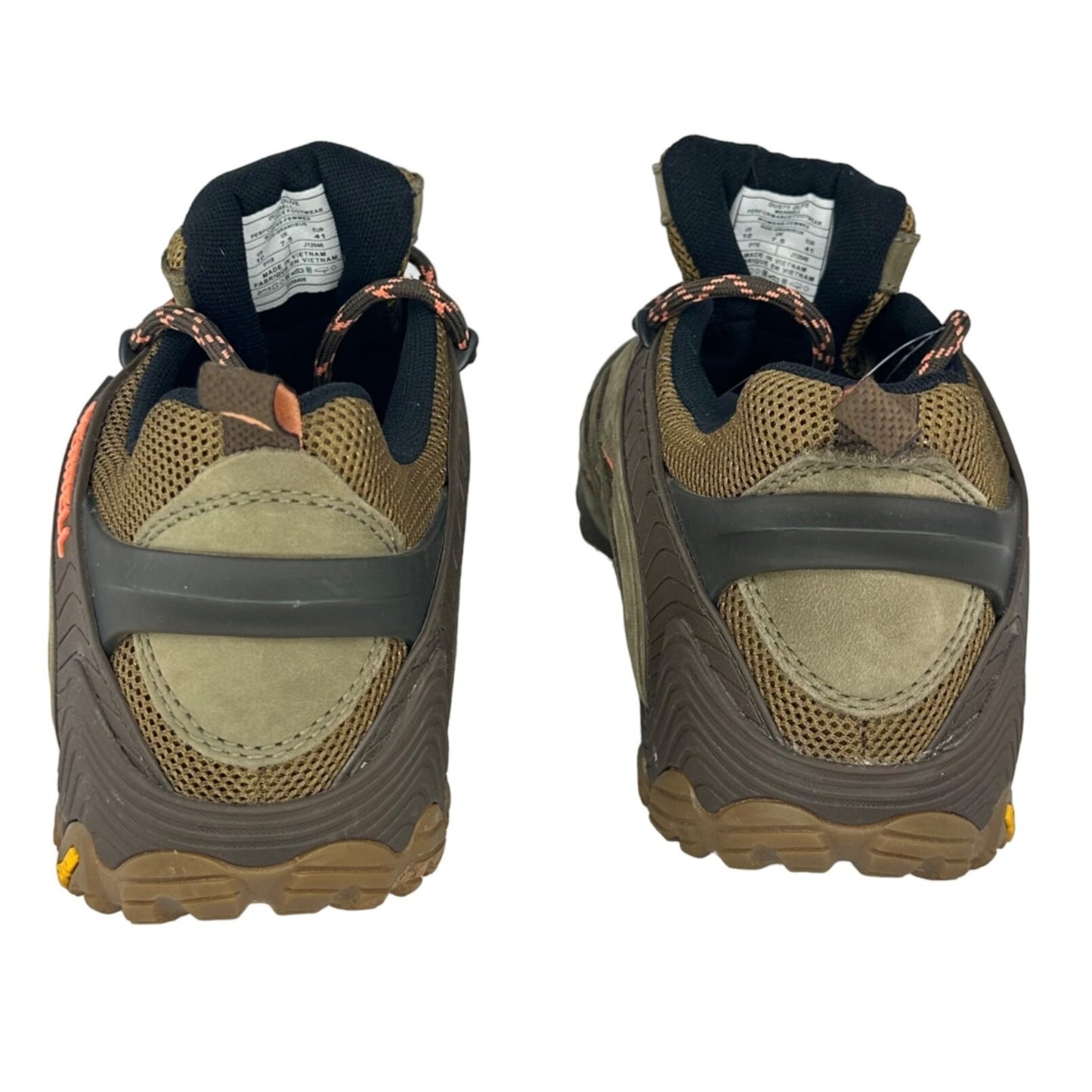 Merrell Womens 10 Chameleon 7 Waterproof Trail Hiking Shoes Dusty Olive Lace Up