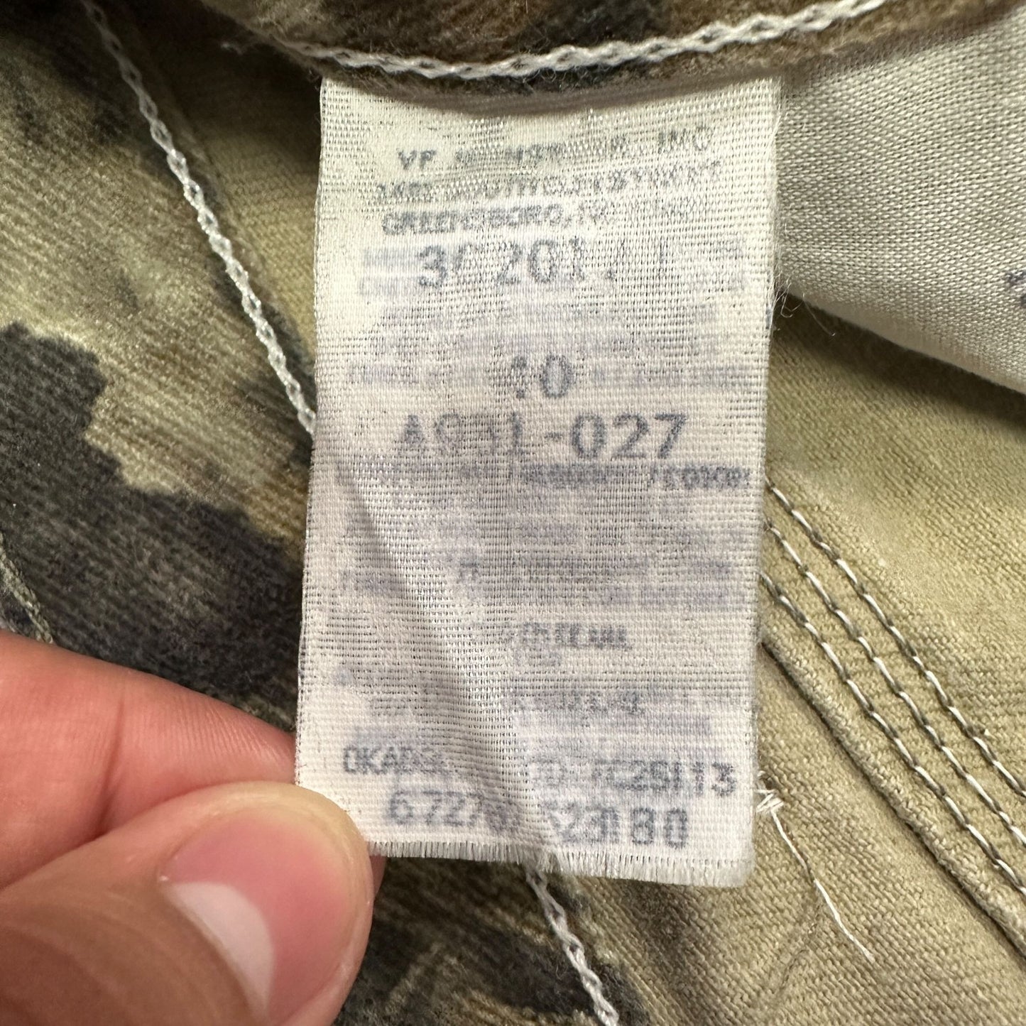 Advantage Timber Denim Camo Painters Baggy Carpenter Shorts Hammer Loop Mens 40