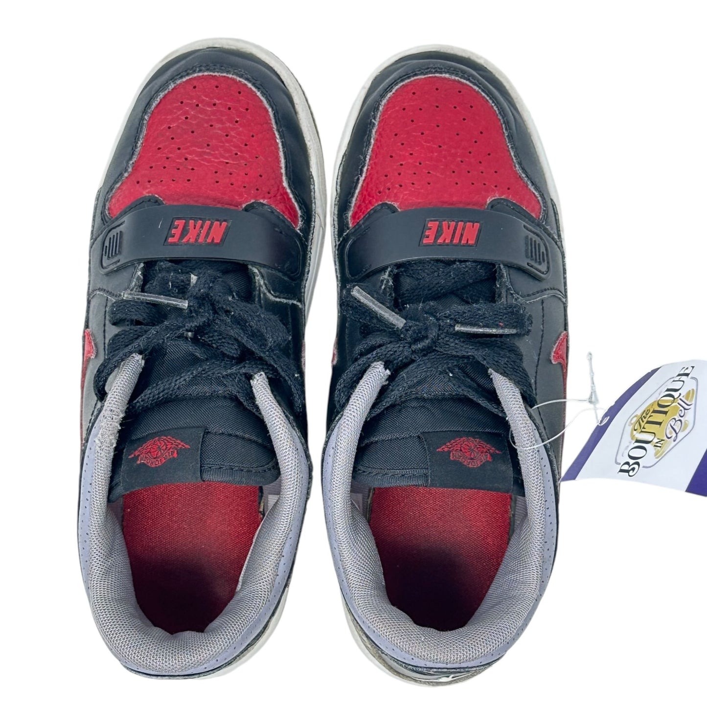 Nike Jordan Legacy 312 Low (PS) Bred Cement Boys 2Y CD9055-006 Black Red Retro