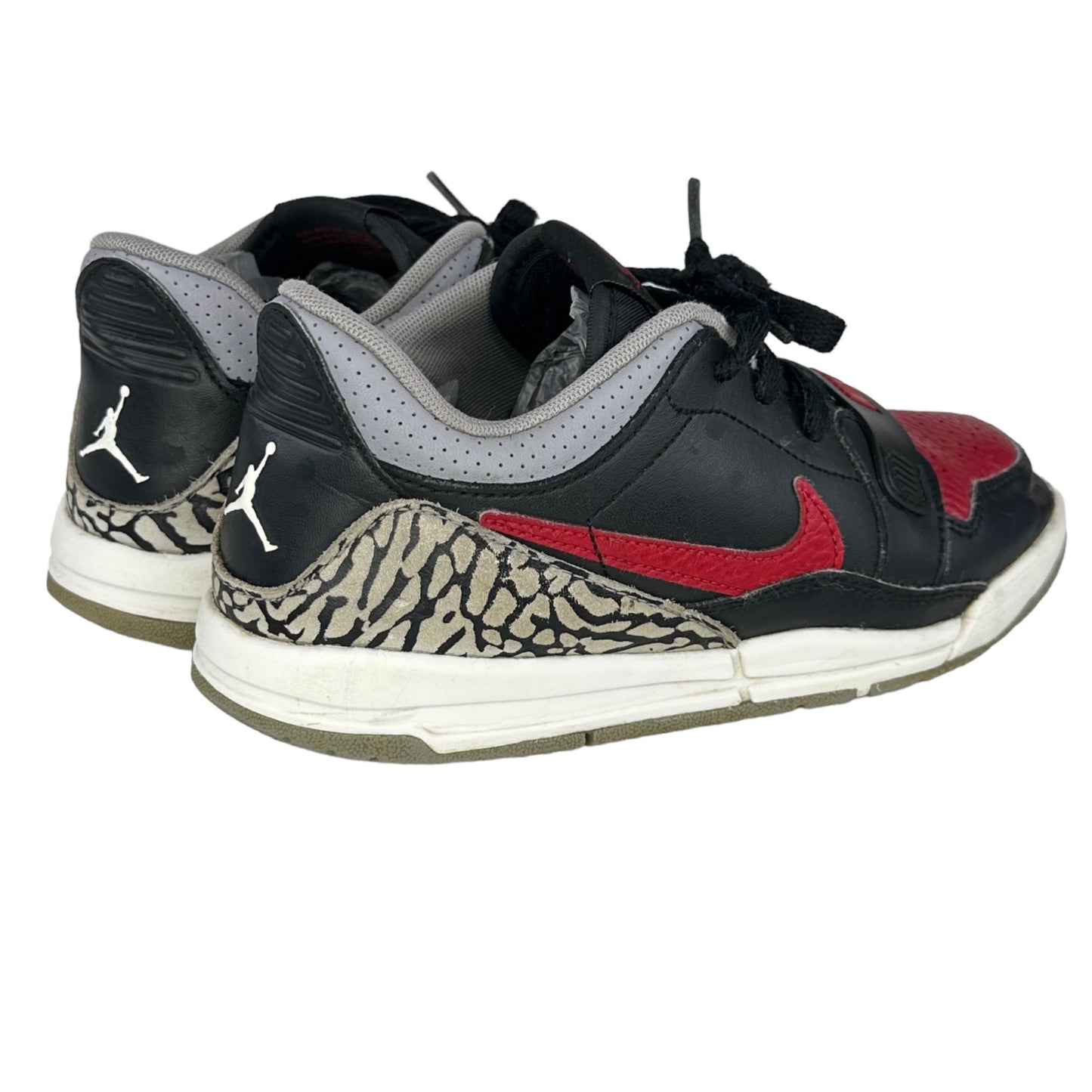 Nike Jordan Legacy 312 Low (PS) Bred Cement Boys 2Y CD9055-006 Black Red Retro