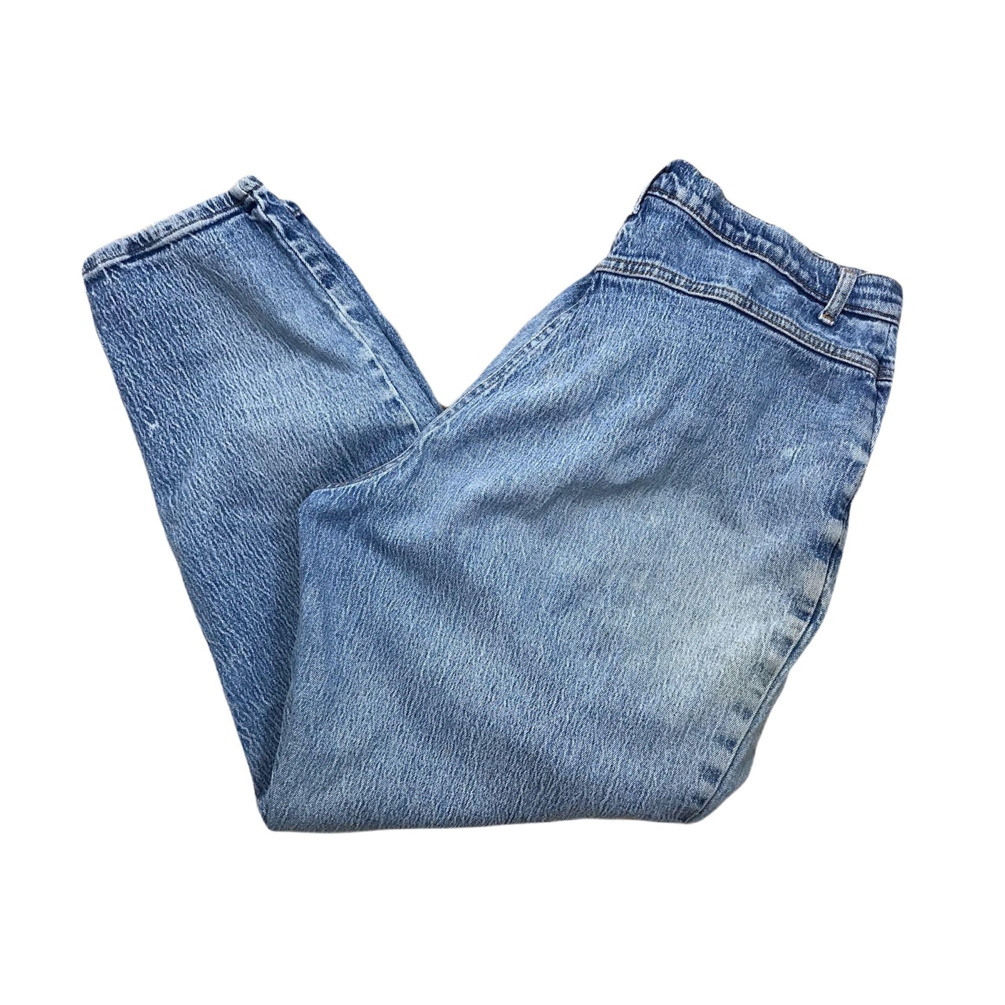 Vintage Action West High Waisted Jeans Relaxed Fit 80s 90s Retro Y2K Size 16