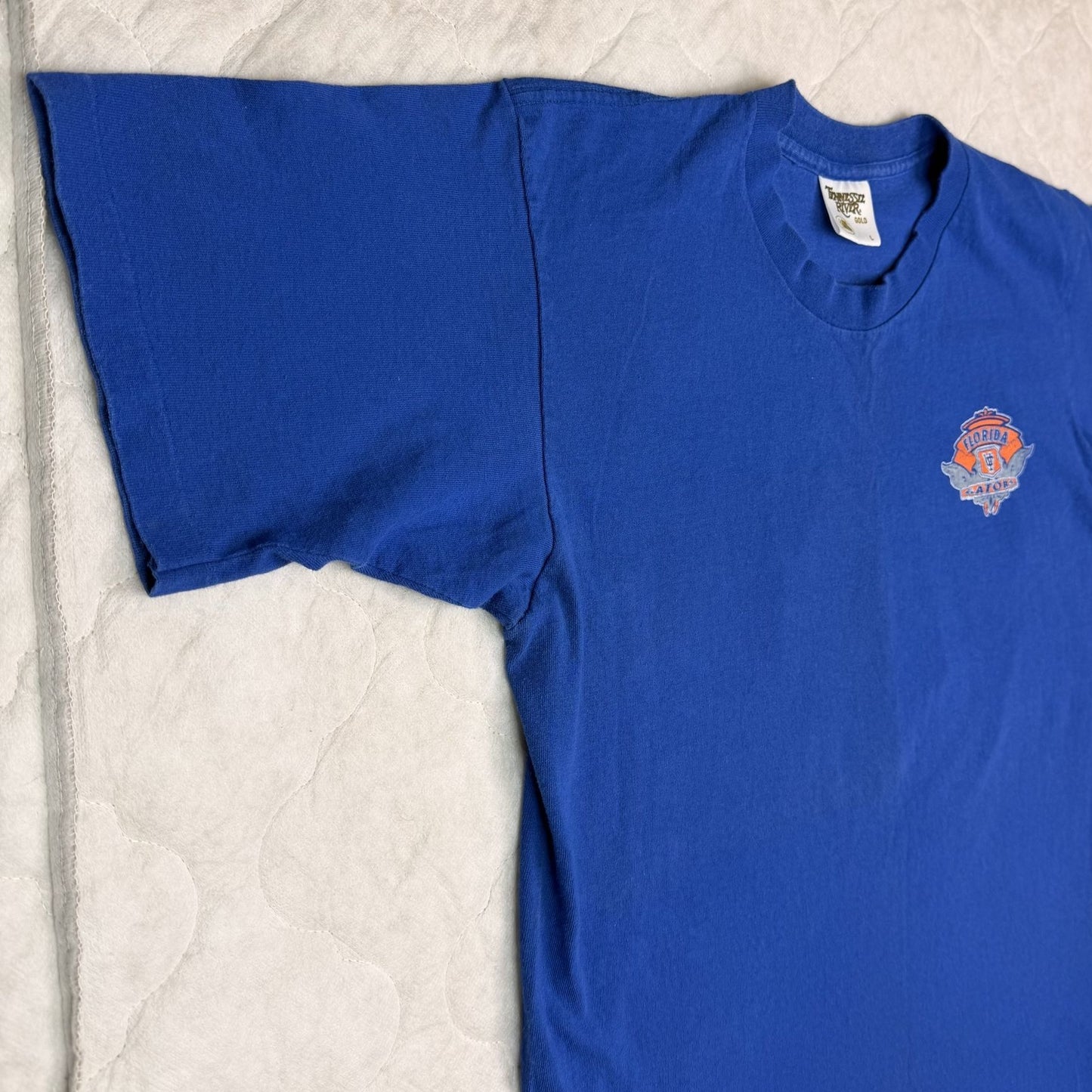 Vtg 1995 UF Florida Gators Mens L Tshirt College of Medicine Logo Single Stitch