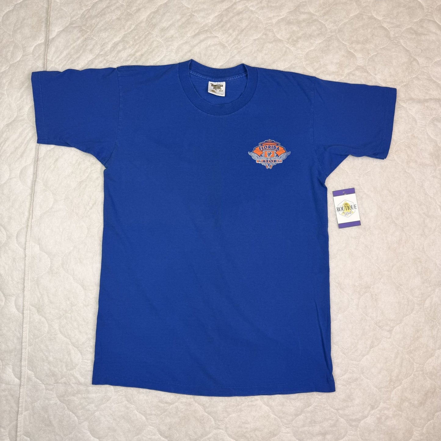 Vtg 1995 UF Florida Gators Mens L Tshirt College of Medicine Logo Single Stitch
