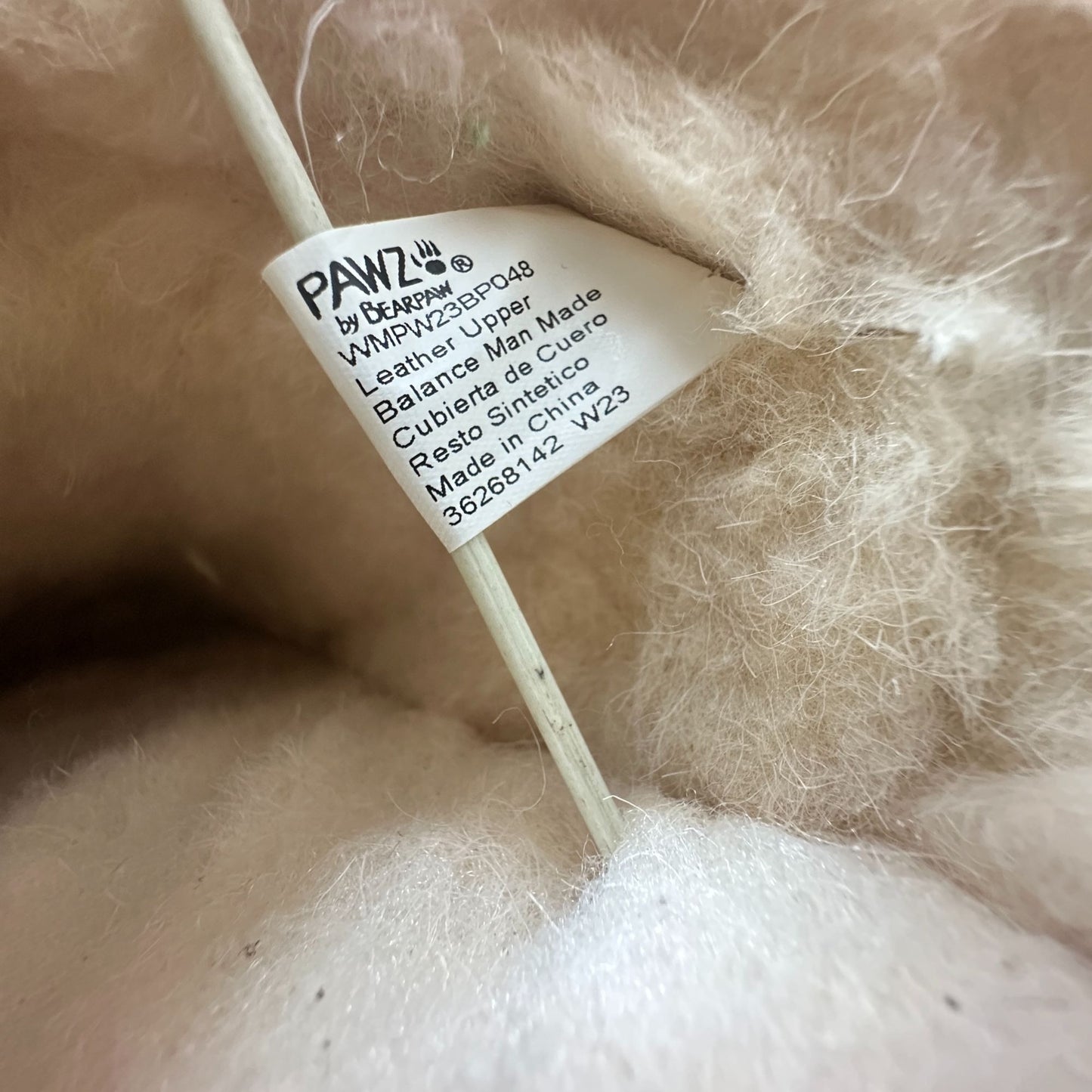 Bearpaw Slip-On Ankle Boots Womens 11 Pawz Brown Suede Leather Buckle NWT Cozy