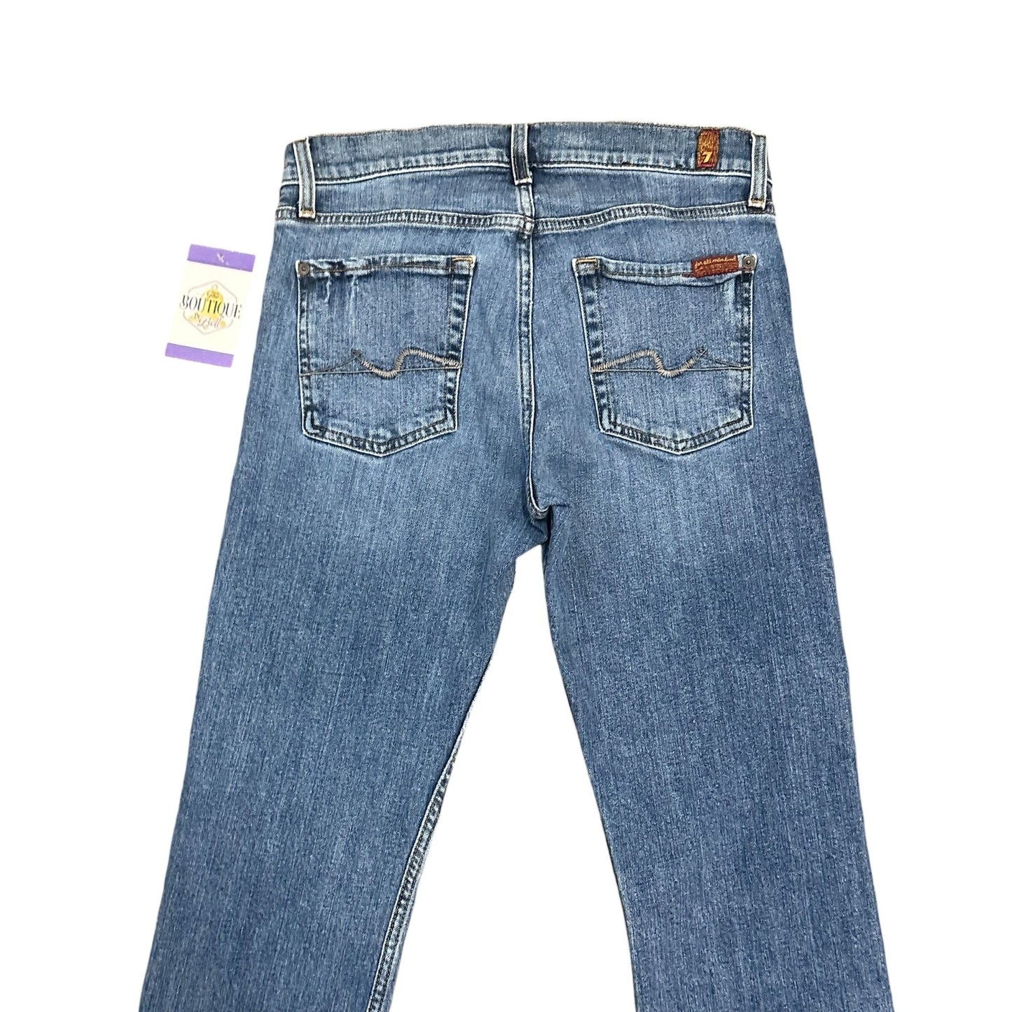 7 For All Mankind Slimmy Slim Straight Leg Jeans Mens 30 Preppy Normcore Classic