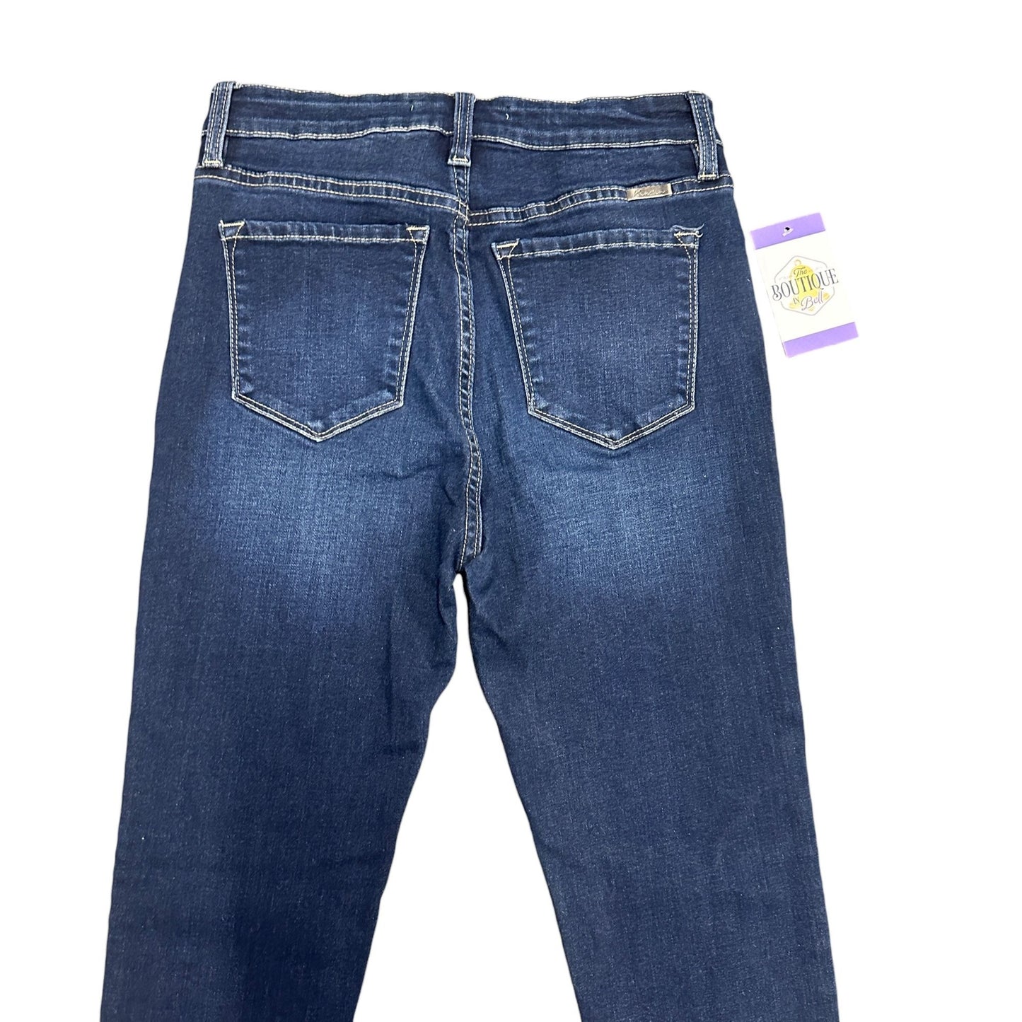 KanCan Womens 28 Nadine High Rise Super Skinny Jeans Dark Wash Stretch Pockets