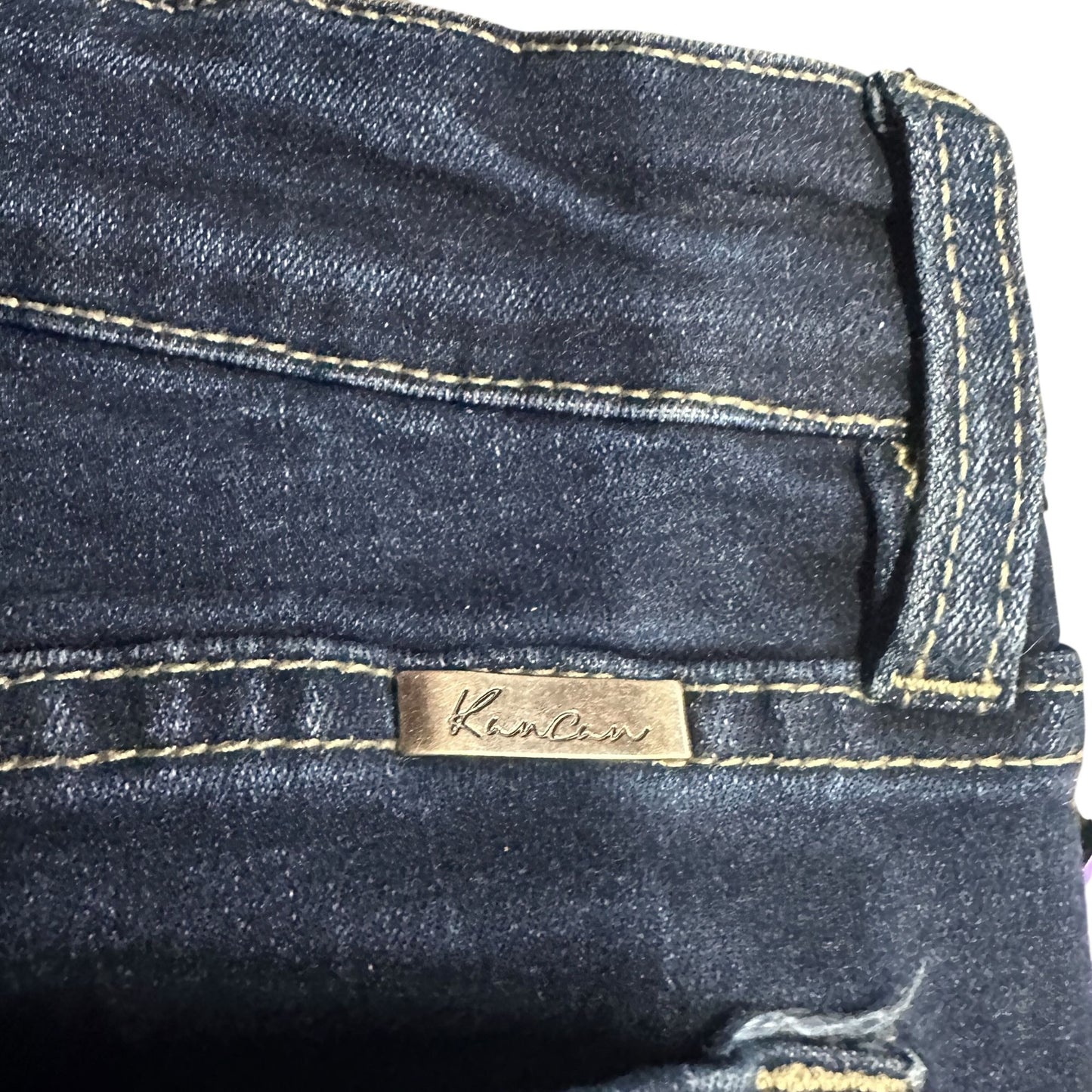 KanCan Womens 28 Nadine High Rise Super Skinny Jeans Dark Wash Stretch Pockets