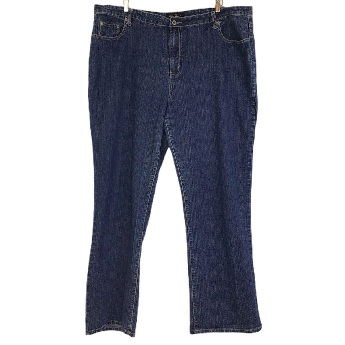 Ashley Stewart Womens Plus Size 26 Dark Wash Stretch Denim Jeans