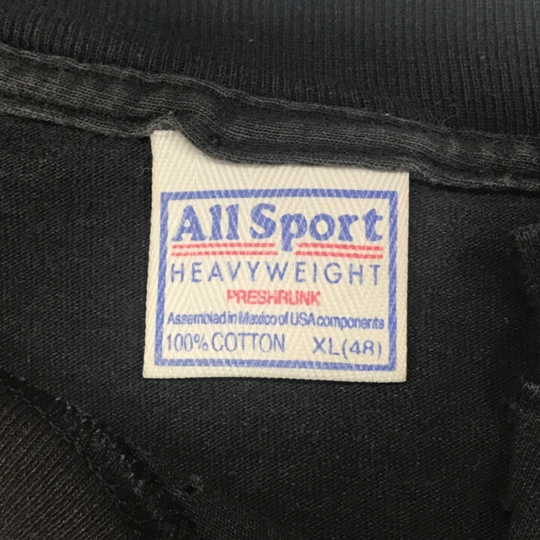 Vtg Cruisin Classics Tshirt All Sport XL Black Muscle Car Enthusiast Hot Rod