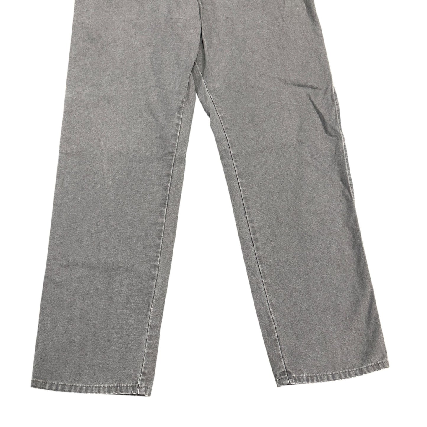 Dickies Carpenter Pants Gray Mens 36X34 Duck Canvas Workwear Normcore Rugged