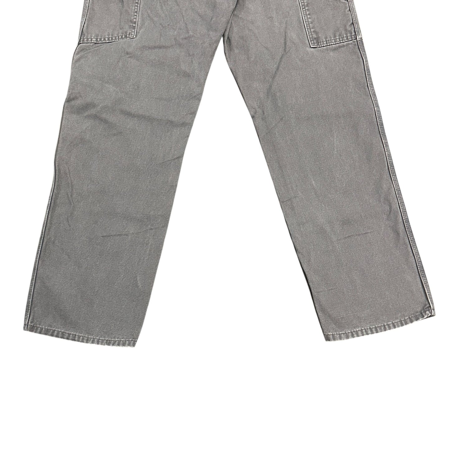 Dickies Carpenter Pants Gray Mens 36X34 Duck Canvas Workwear Normcore Rugged