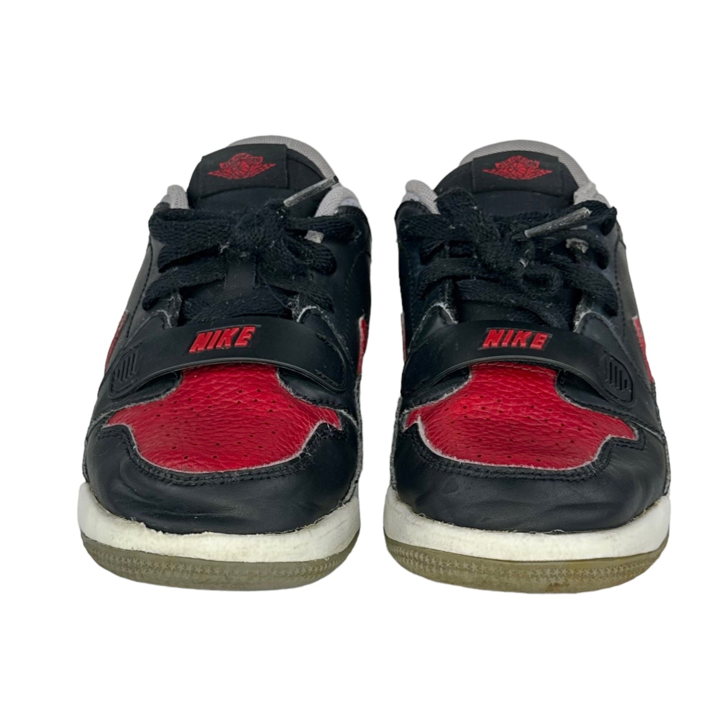 Nike Boys 2Y Jordan Legacy 312 Low (PS) Bred Cement CD9055-006 Black Red Retro