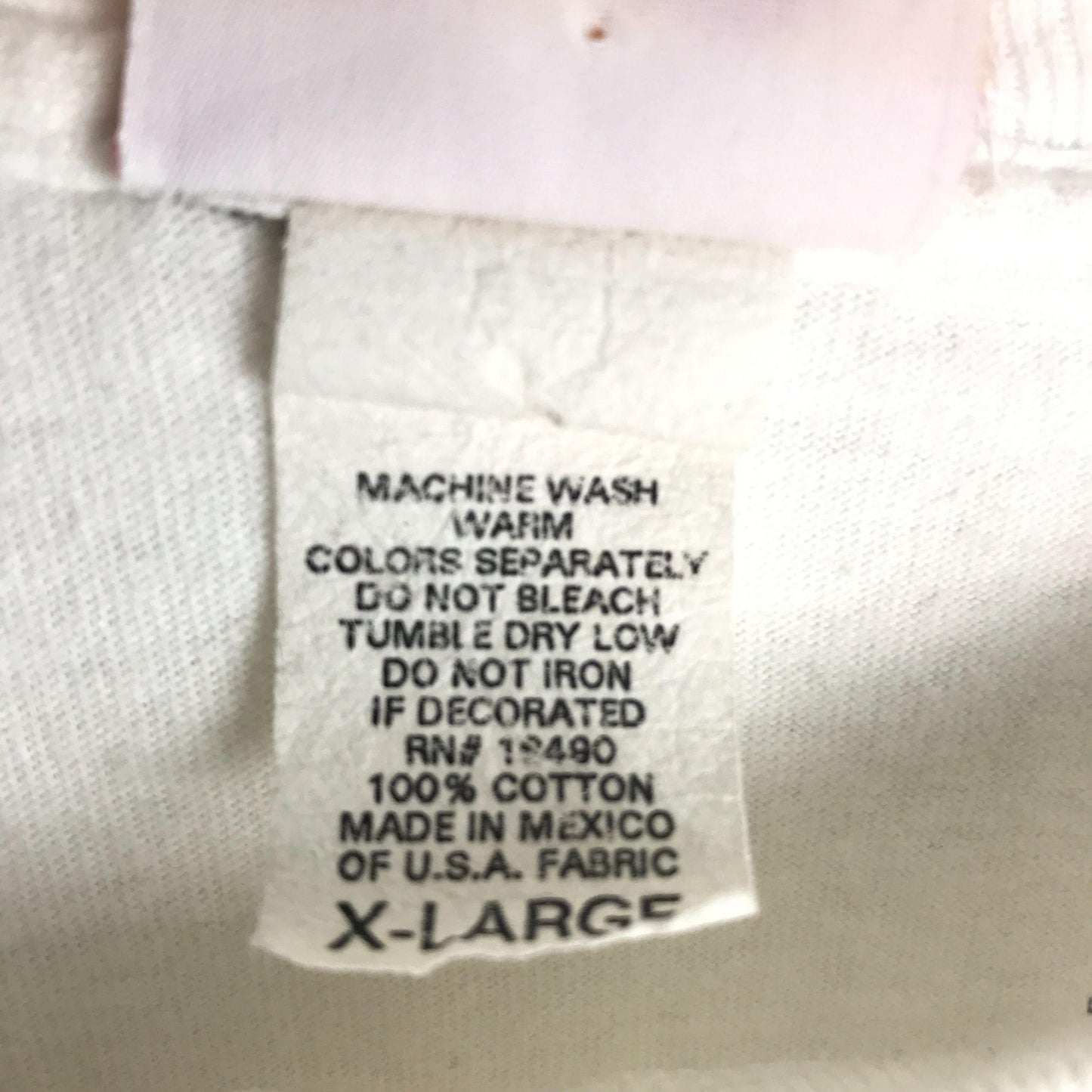 Vintage Disney Minnie Mouse Tshirt XL Beach Florida White Short Sleeve Casual