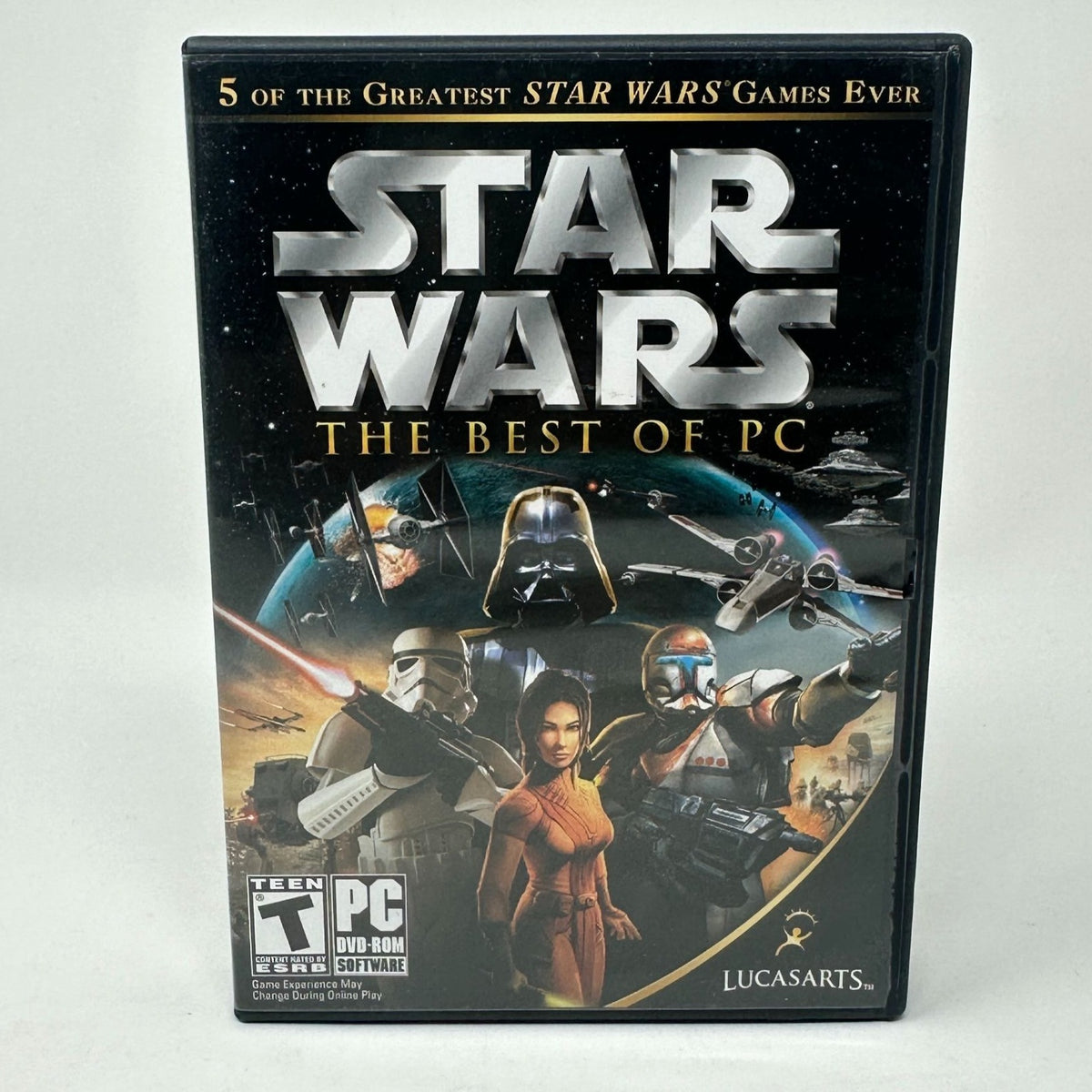 Star Wars: The Best Of PC - 5 Classic Games Collection DVD-ROM LucasArts 2006 Teen Rated