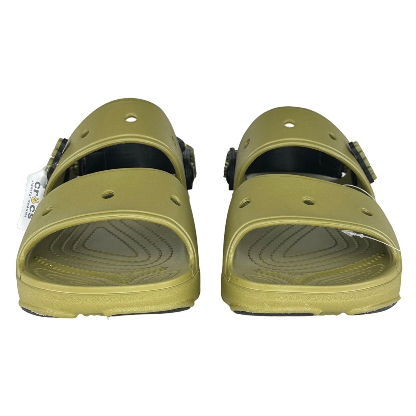 NWT Crocs Unisex M9/W11 Tan All Terrain Sandal Adjustable Back Iconic Comfort