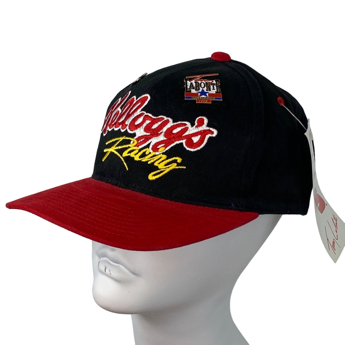 Vtg Terry Labonte #5 Kelloggs NASCAR Racing Hat w/ Collectors Pins 1999 Fan Club