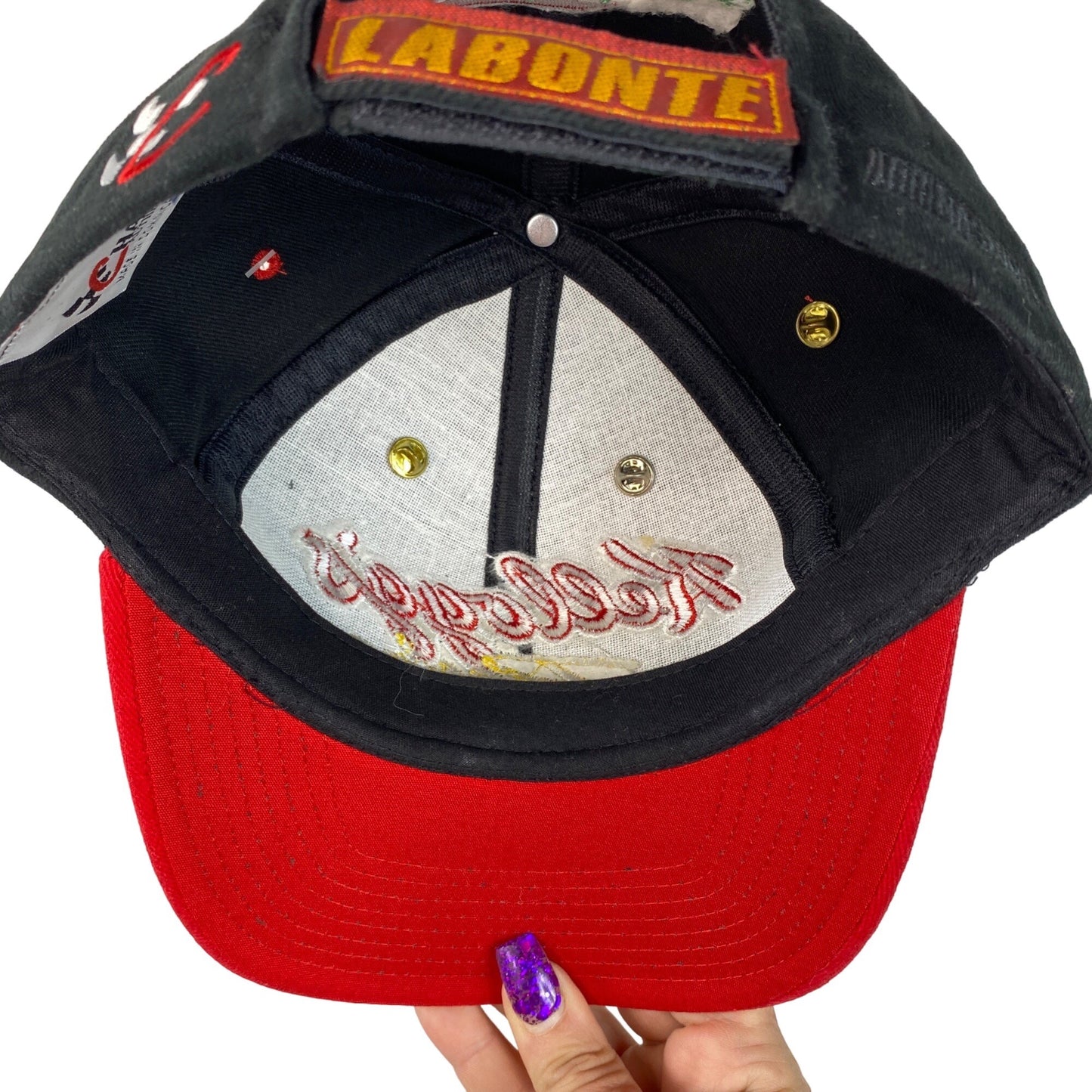 Vtg Terry Labonte #5 Kelloggs NASCAR Racing Hat w/ Collectors Pins 1999 Fan Club