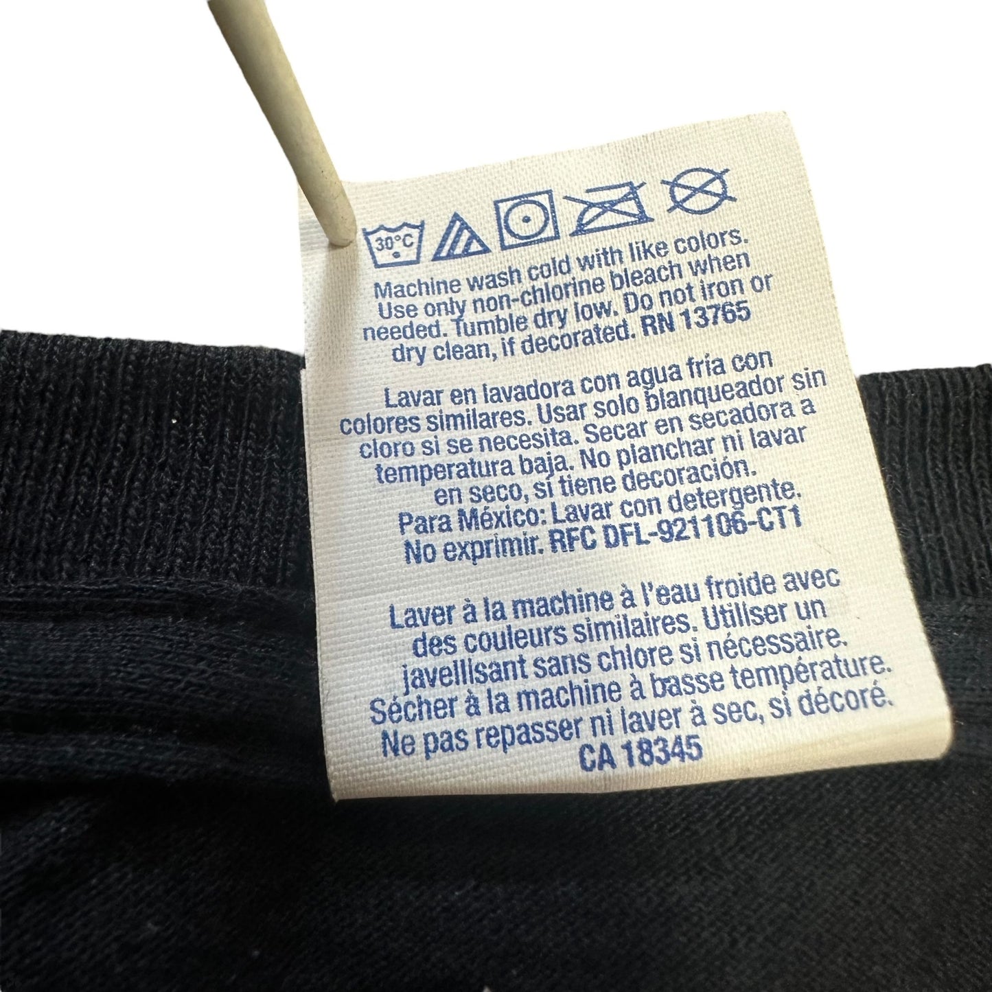 Vtg Patriotic TShirt America Soaring Eagle 2X Black Flag Liberty Founding Father