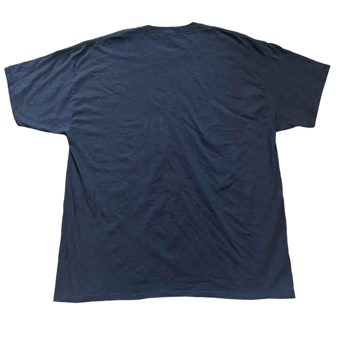 Vtg Patriotic TShirt America Soaring Eagle 2X Black Flag Liberty Founding Father