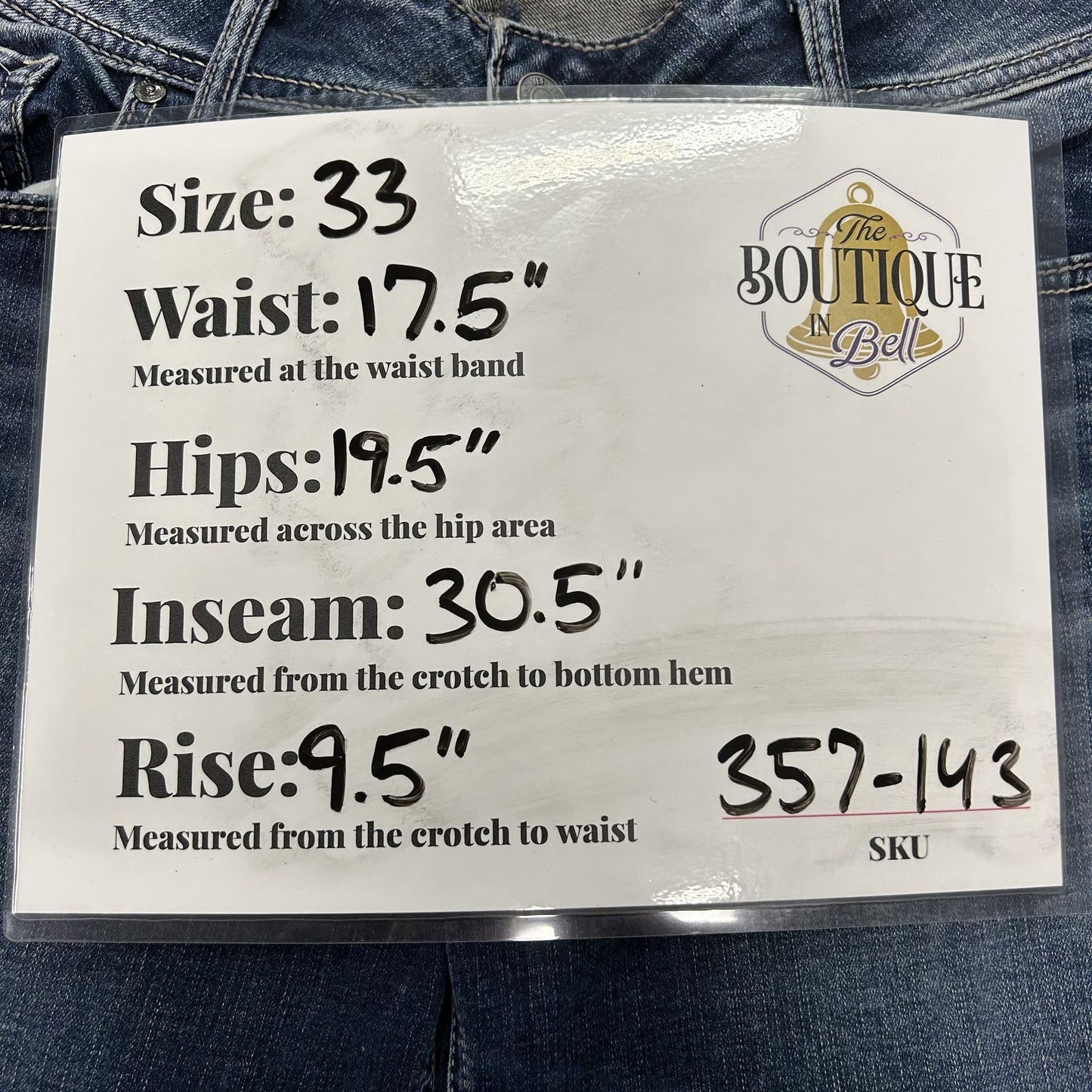 Silver Jeans Womens 33X31 Elyse Slim Boot Blue Distressed Stretch Western Y2K