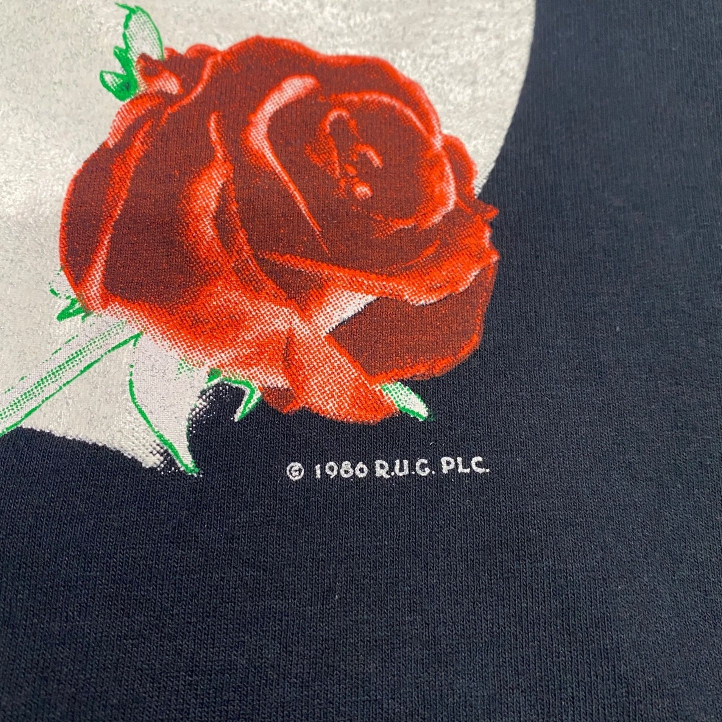 Vtg 80s Phantom of the Opera Glow in the Dark XL Tshirt Broadway Theatre 1986