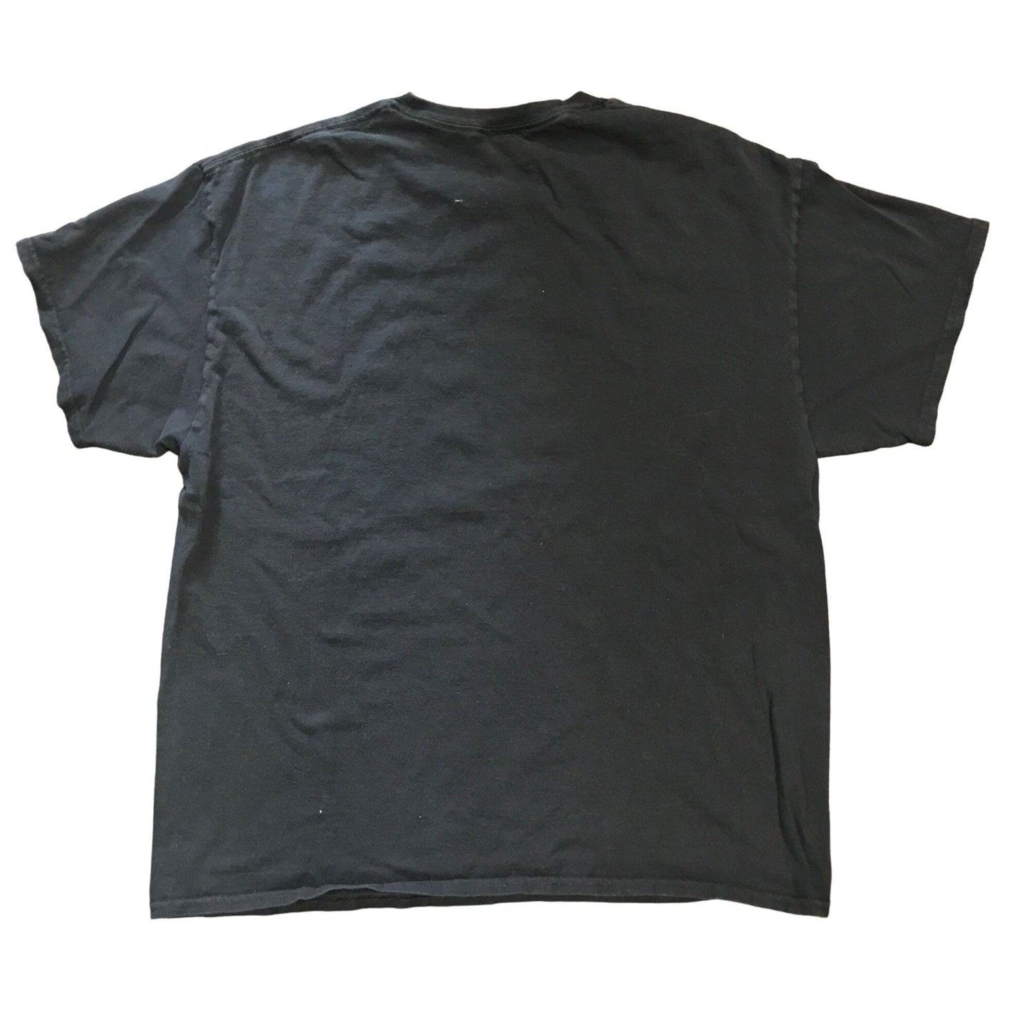 Vintage Native American Skull Warrior Gildan XL Black Tshirt Short Sleeve 90s