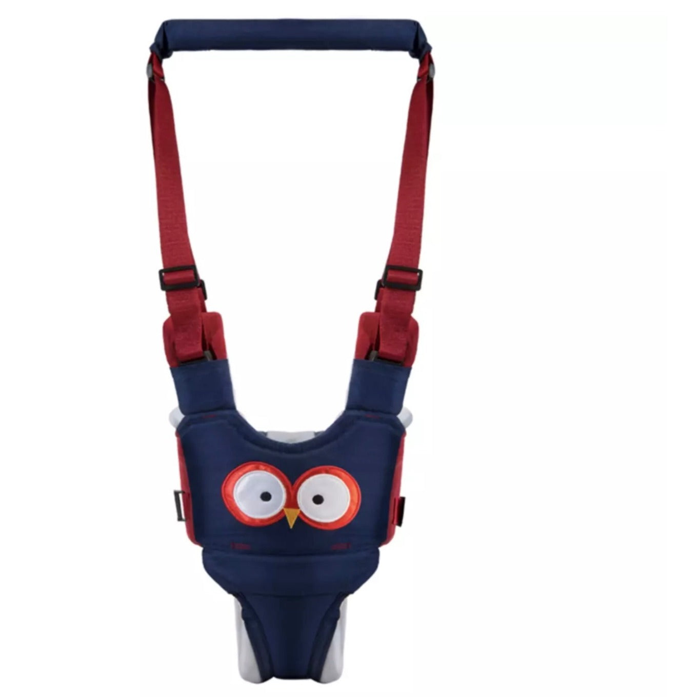 Baby Walking Belt Learning Assist Harness Removable Crouch Strap Owl Red Blue