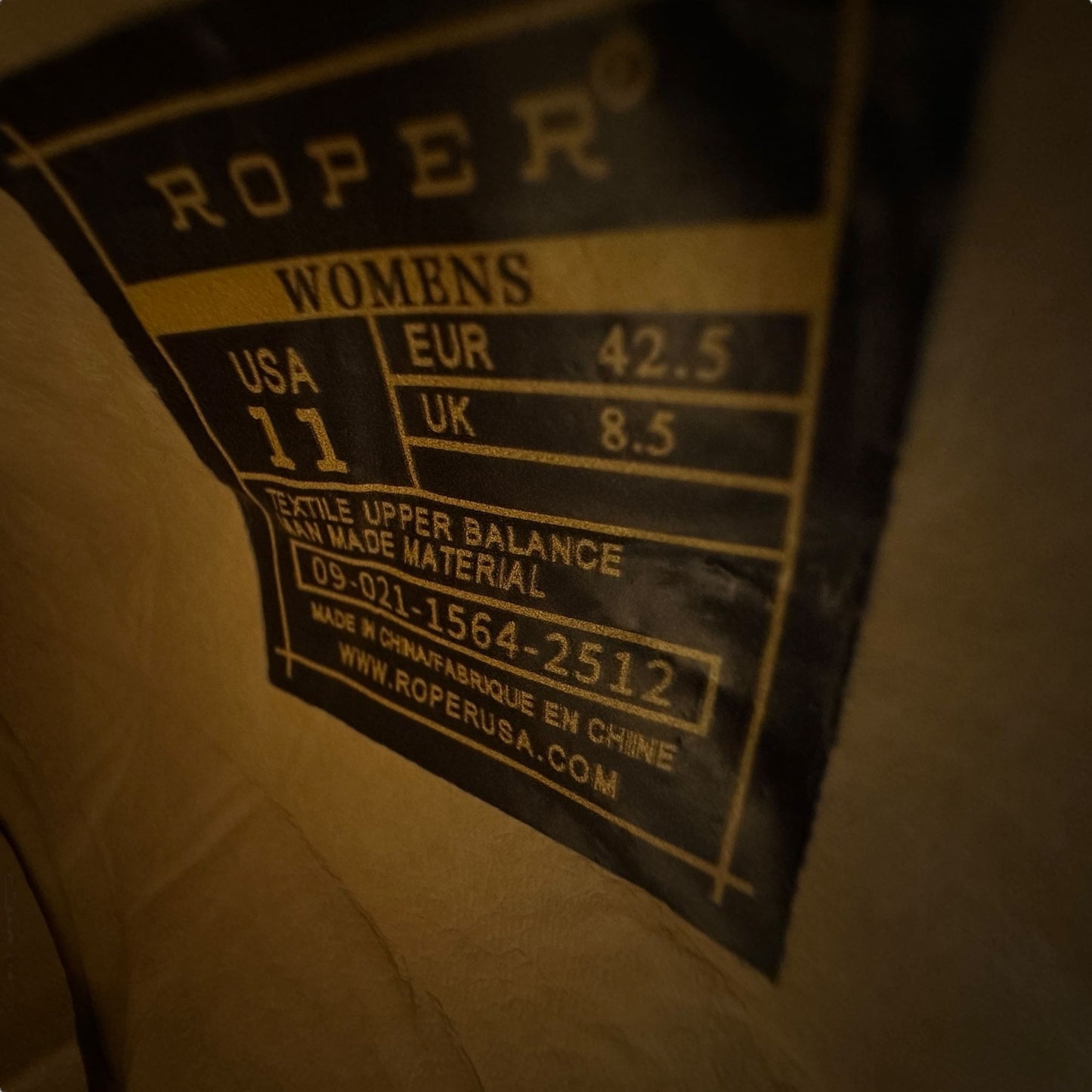 Roper Snip Toe Black Open Back Mule Beth Glittered Womens 11 Vegan Casual Low