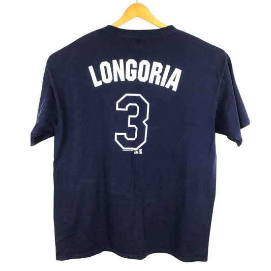 Genuine Merchandise TShirt Longoria Tampa Bay 2XL Blue White Sportswear Fanwear
