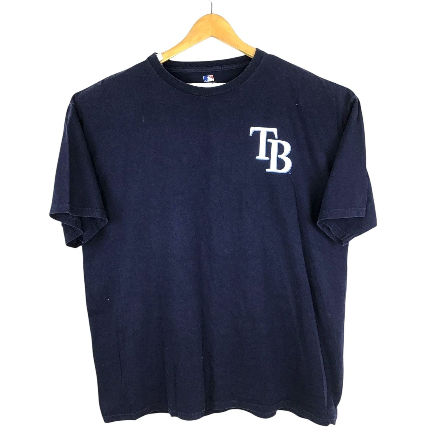 Genuine Merchandise TShirt Longoria Tampa Bay 2XL Blue White Sportswear Fanwear