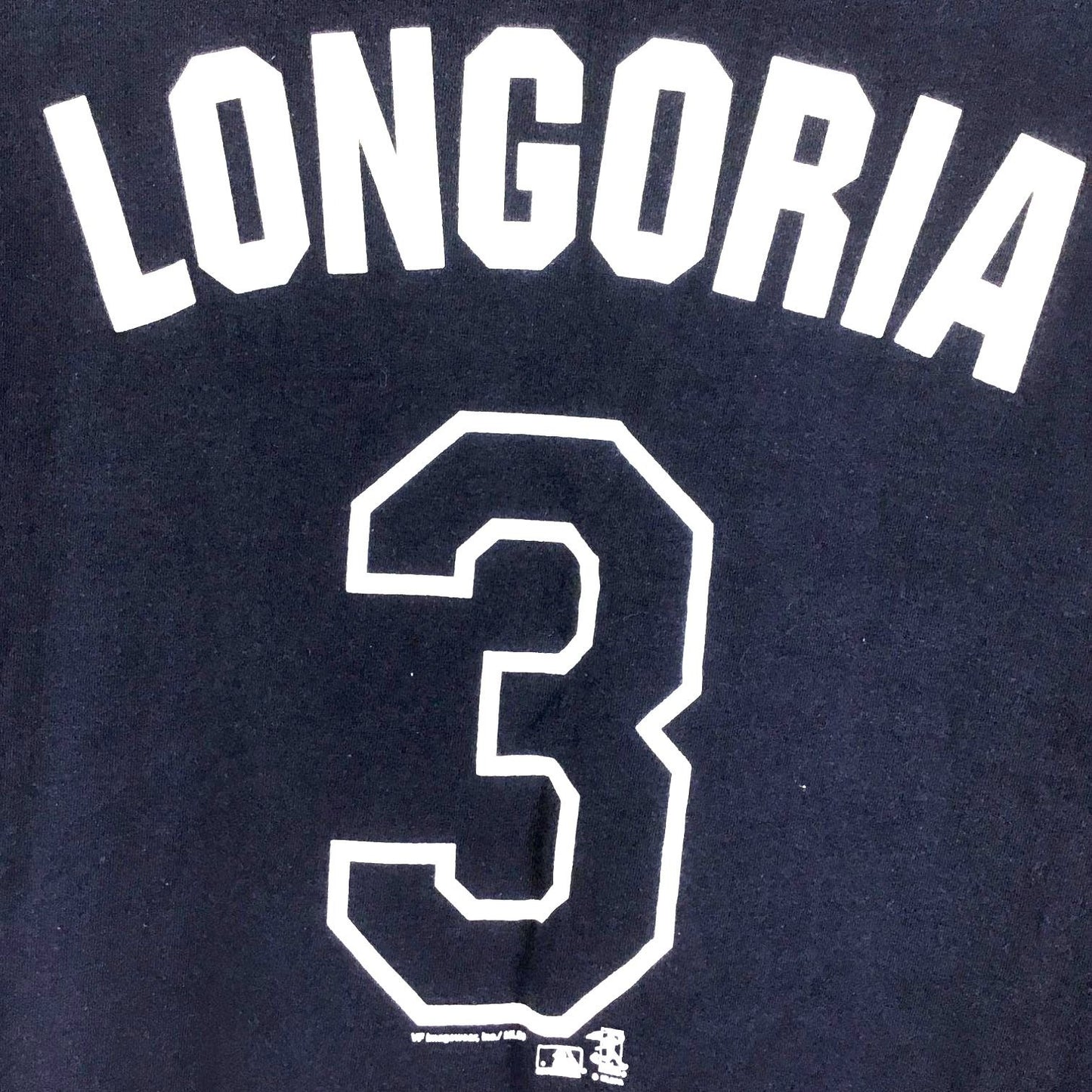 Genuine Merchandise TShirt Longoria Tampa Bay 2XL Blue White Sportswear Fanwear