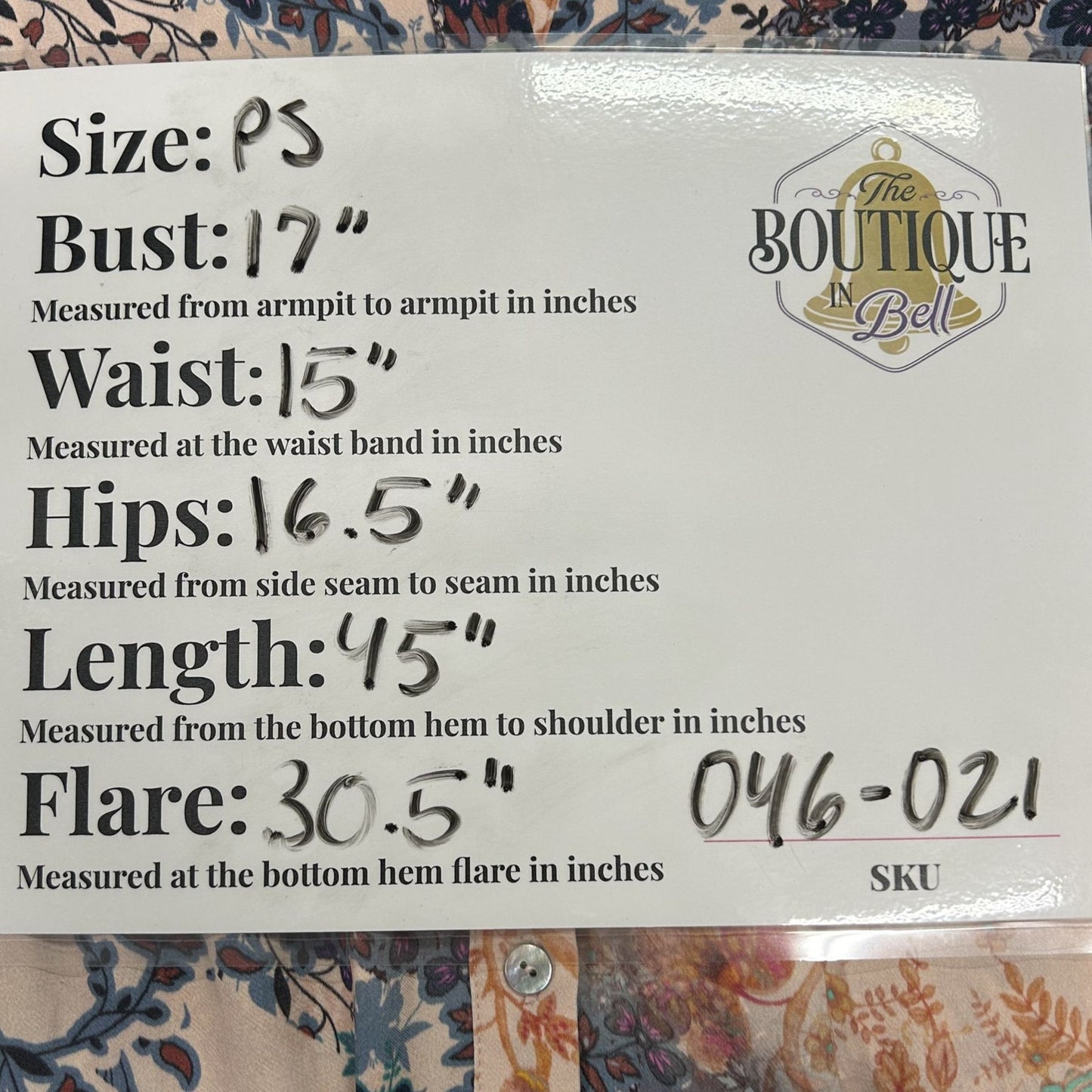 Soft Surroundings Womens PS Nassau Maxi Dress Front Button Tie Pink Blue Floral