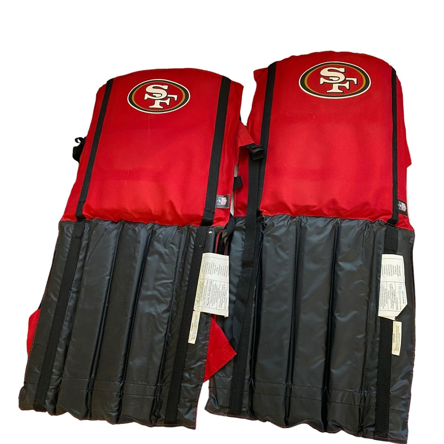 San Francisco 49ers Coleman Portable Stadium Seat Packable Carry Strap NFL Logo