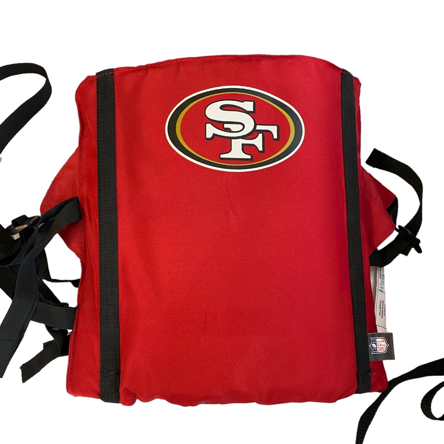 San Francisco 49ers Coleman Portable Stadium Seat Packable Carry Strap NFL Logo