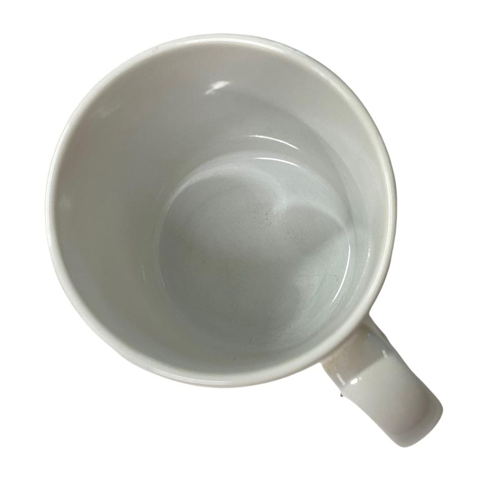 Vtg 90s Hallmark 40th Birthday Coffee Mug Funny Novelty Gift Gag Humor Red Black