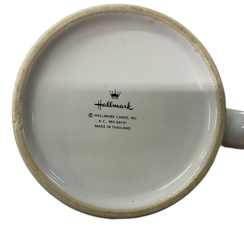 Vtg 90s Hallmark 40th Birthday Coffee Mug Funny Novelty Gift Gag Humor Red Black