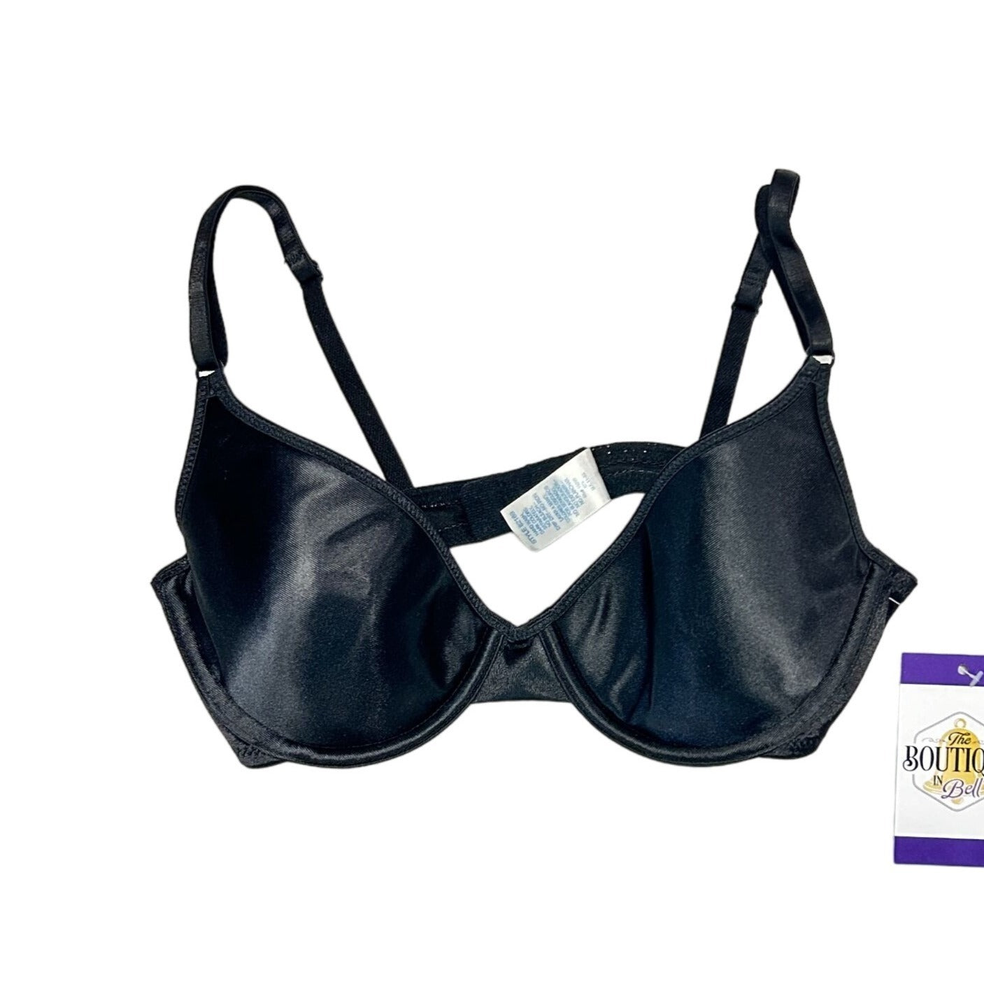 Vtg Sears Intimates 34C Red Black Bra (2) Underwire Lt Lining Lingerie Feminine