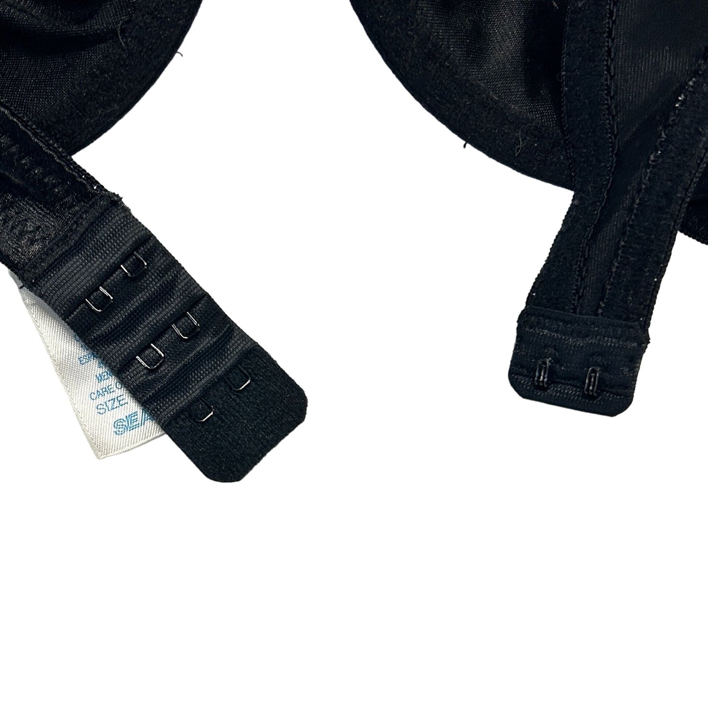 Vtg Sears Intimates 34C Red Black Bra (2) Underwire Lt Lining Lingerie Feminine