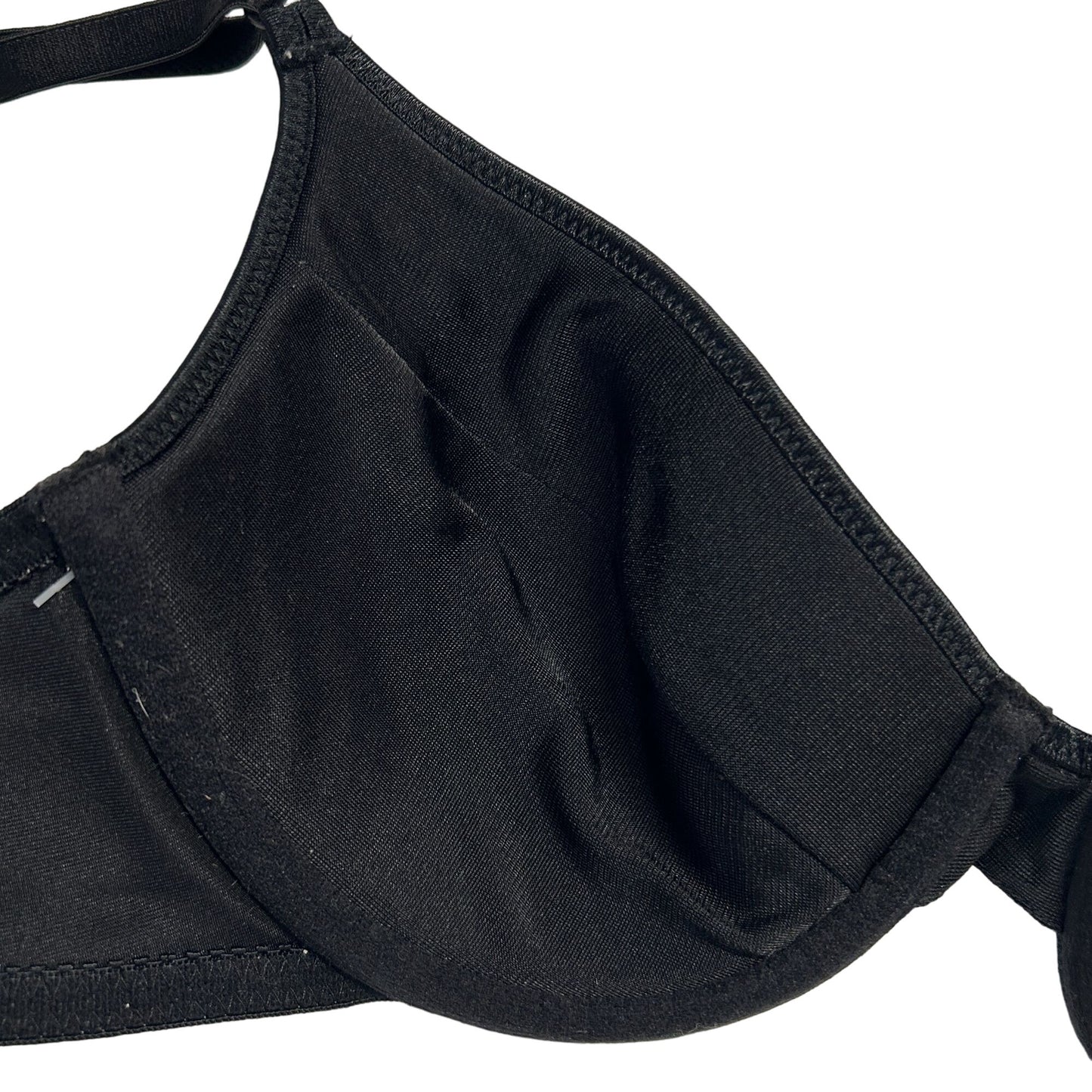 Vtg Sears Intimates 34C Red Black Bra (2) Underwire Lt Lining Lingerie Feminine