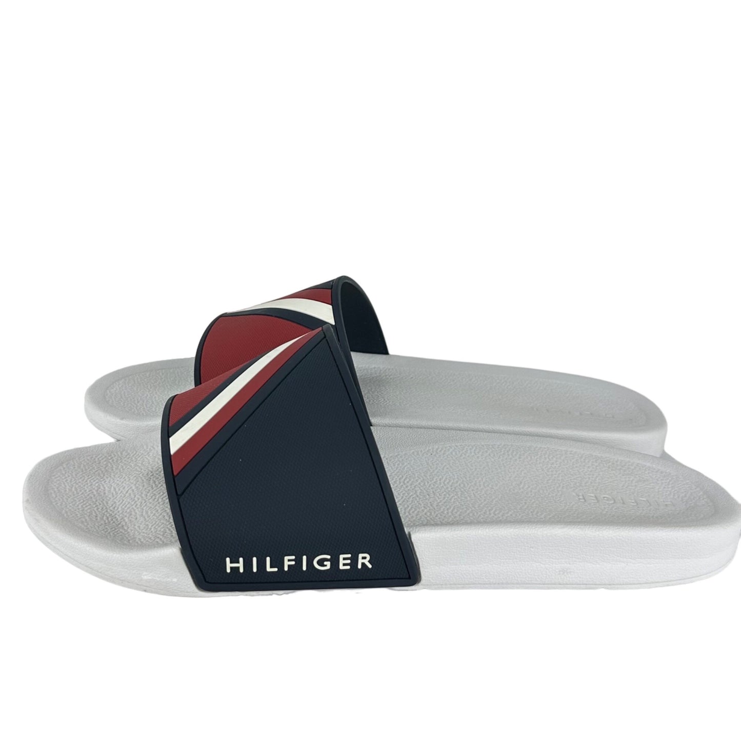 Tommy Hilfiger Mens 13 Designer Striped Slippers Ella Casual Slide Sandals