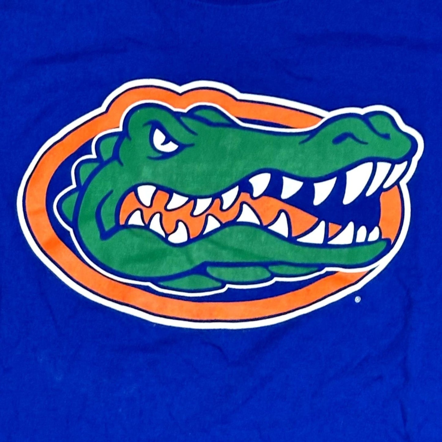 Box Seat Clothing XXL UF Florida Gator TShirt Blue Short Sleeve Graphic Print