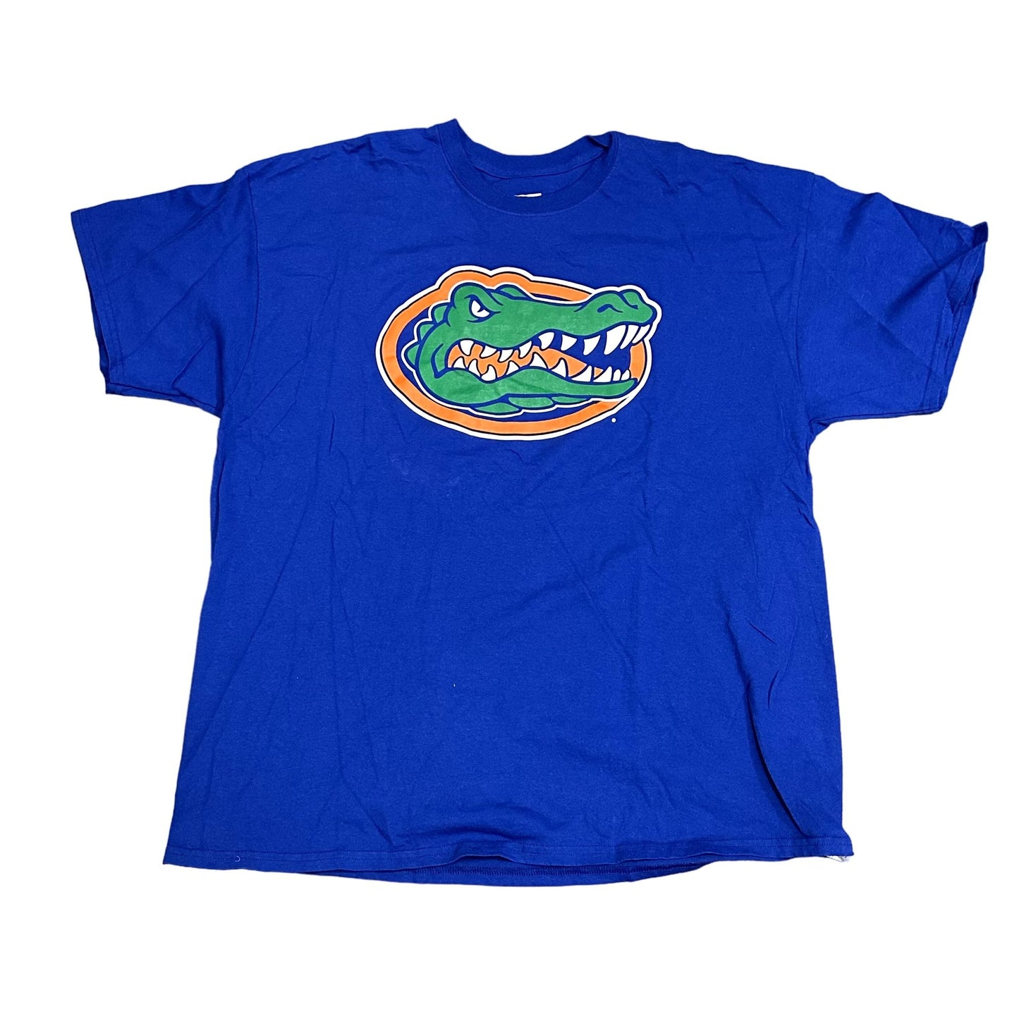 Box Seat Clothing XXL UF Florida Gator TShirt Blue Short Sleeve Graphic Print