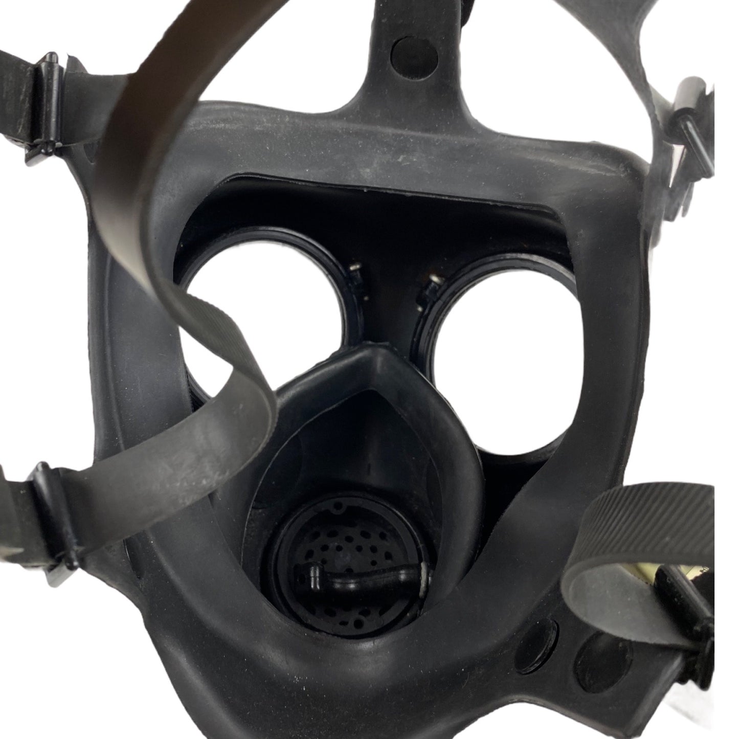 Used Vintage Gas Mask with Zivilschutzfilter 68 Canister for Display Only