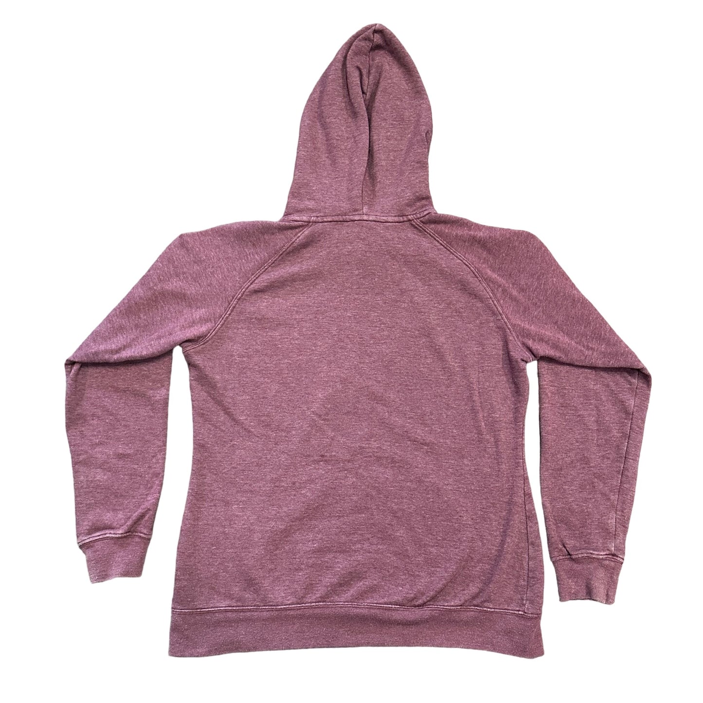 The North Face Womens M Plum Pullover Hoodie Logo Kangaroo Pocket Long Sleeve